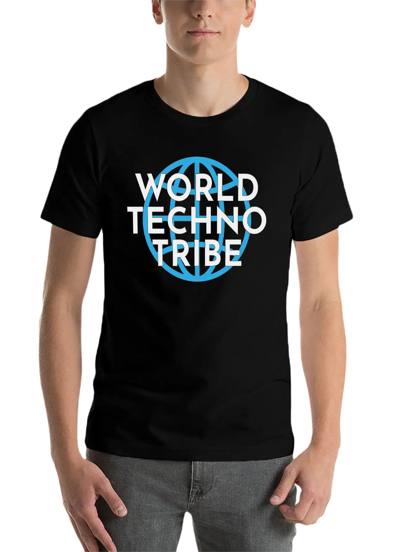 World Techno Tribe Gift Music Raving Concert Unisex Casual T-Shirt ¨C Clean Design For Daily Comfort
