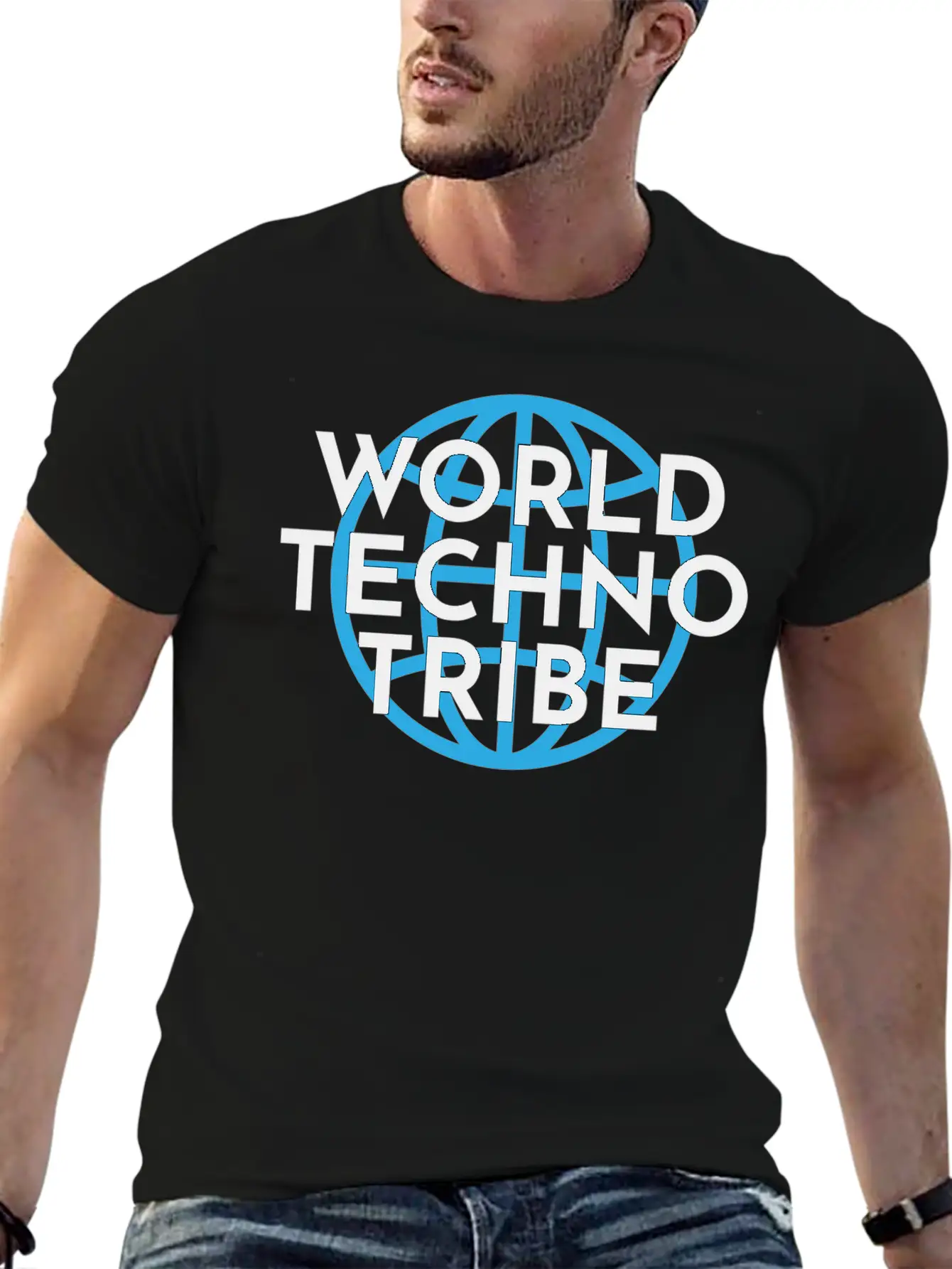 World Techno Tribe Gift Music Raving Concert Unisex Casual T-Shirt ¨C Clean Design For Daily Comfort