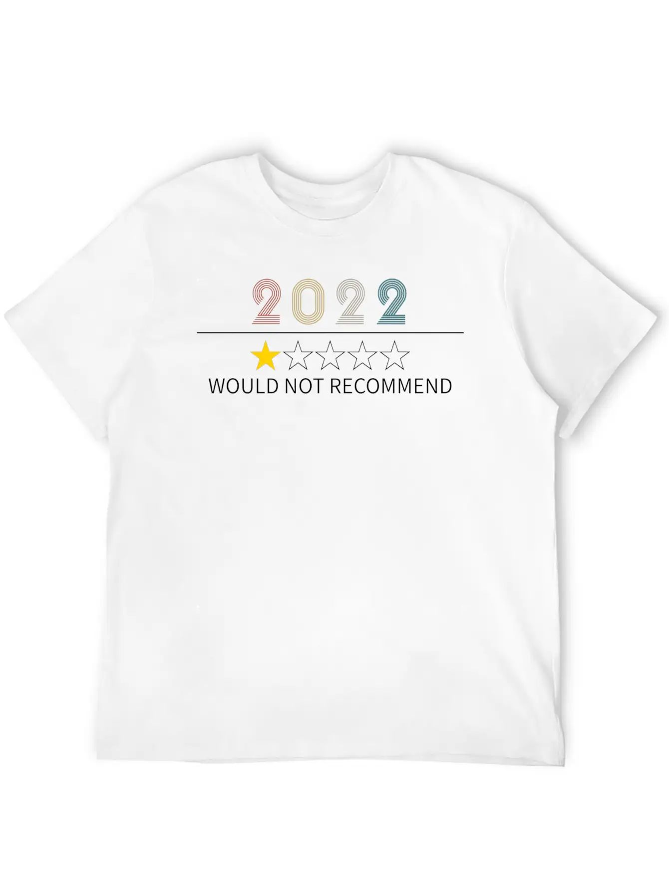 Would Not Recommend Unisex Casual T-Shirt ¨C Clean Design For Daily Comfort