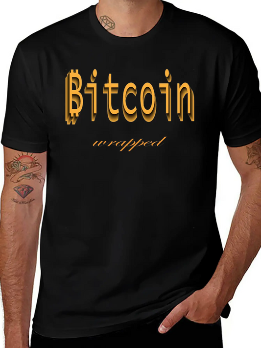Wrapped Bitcoin Unisex Casual T-Shirt ¨C Clean Design For Daily Comfort