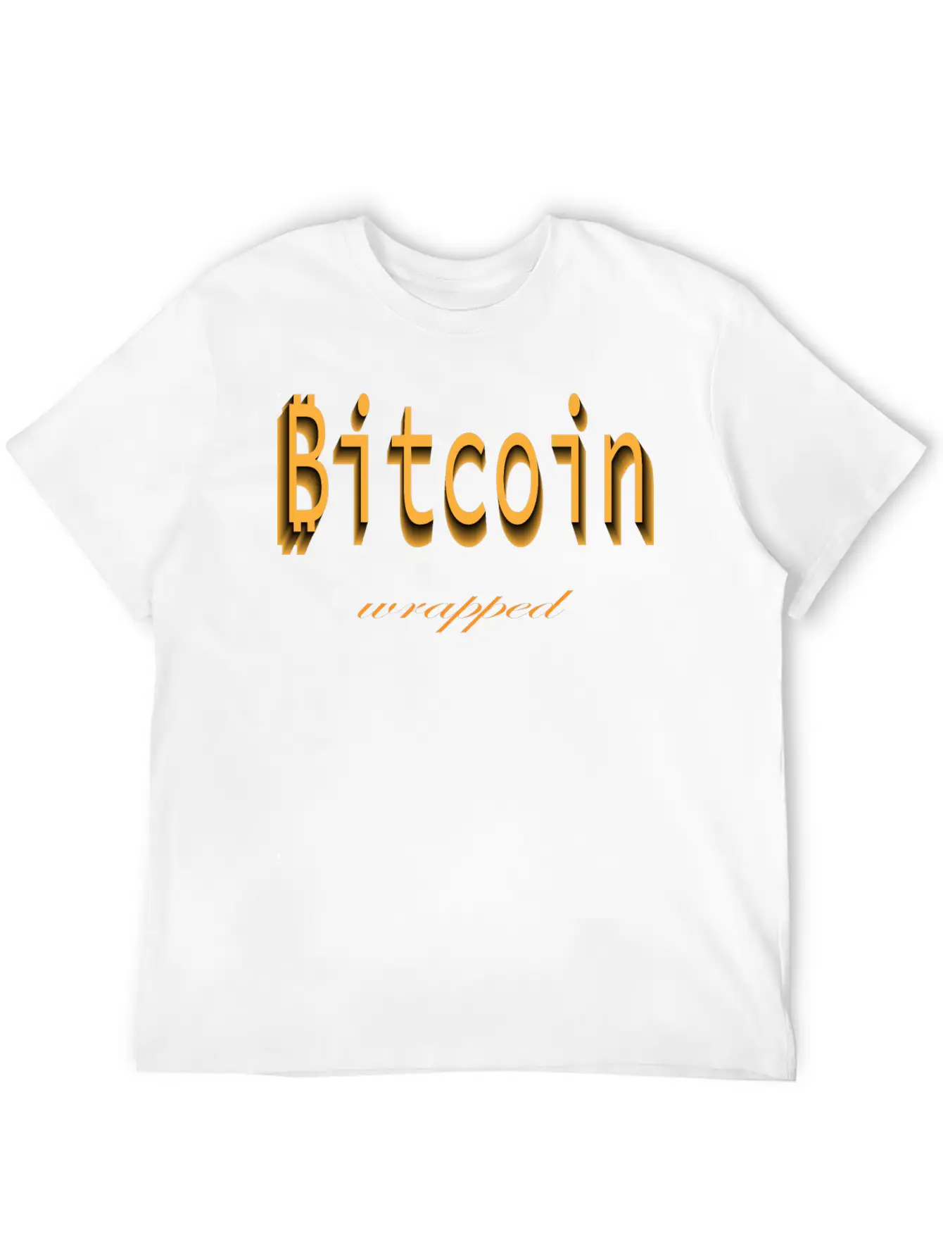 Wrapped Bitcoin Unisex Casual T-Shirt ¨C Clean Design For Daily Comfort