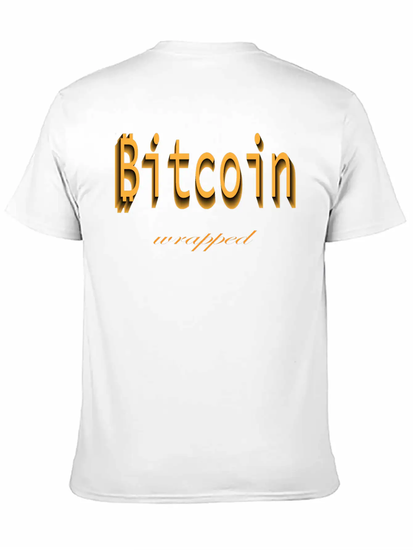 Wrapped Bitcoin Unisex Casual T-Shirt ¨C Clean Design For Daily Comfort