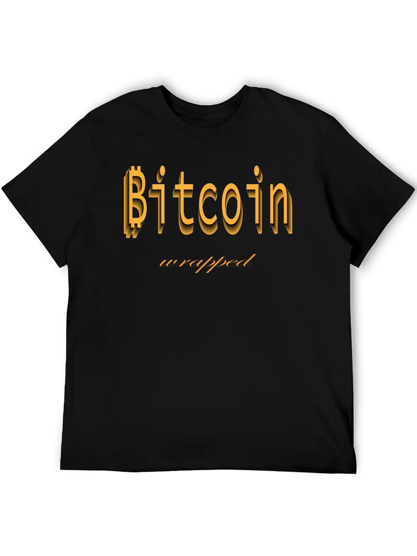 Wrapped Bitcoin Unisex Casual T-Shirt ¨C Clean Design For Daily Comfort