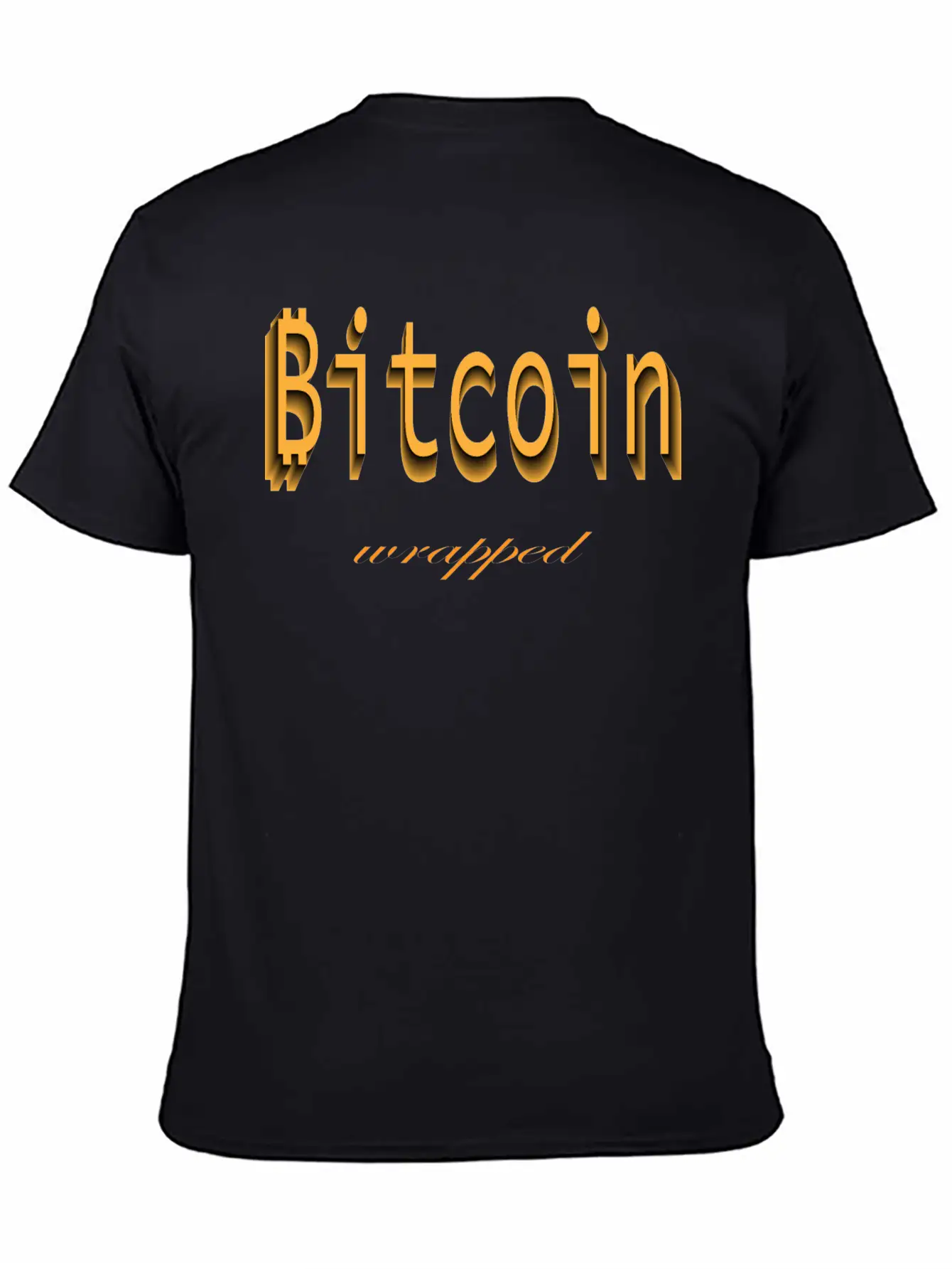 Wrapped Bitcoin Unisex Casual T-Shirt ¨C Clean Design For Daily Comfort