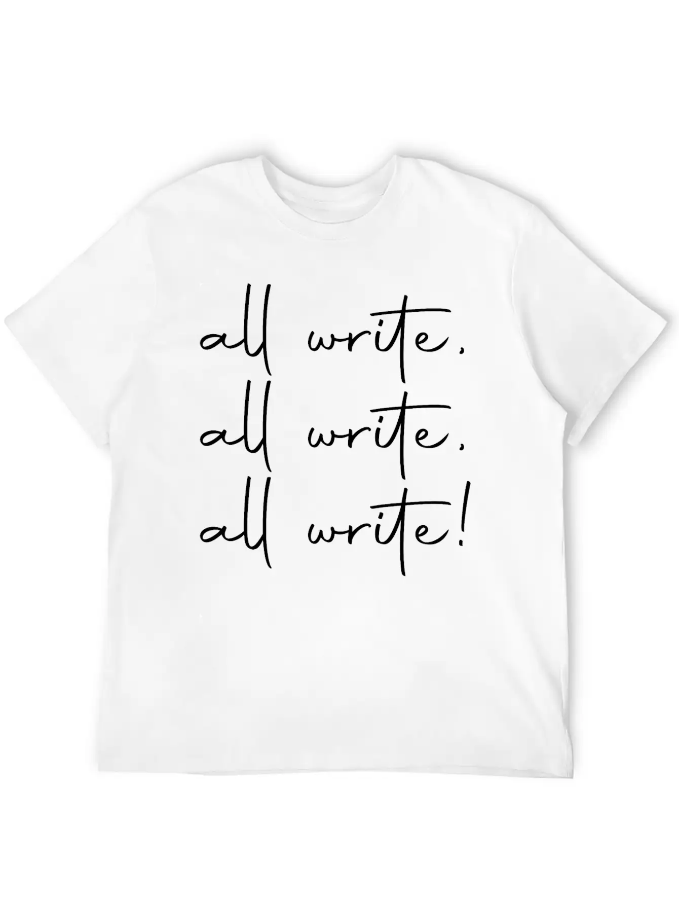 Writer Journalist Gift Book Lover Writing Reading Basic Graphic T-Shirt ¨C Daily Comfort In Soft Cotton