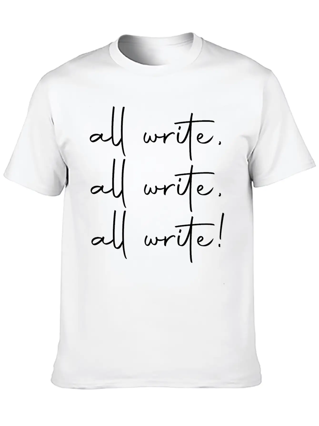 Writer Journalist Gift Book Lover Writing Reading Basic Graphic T-Shirt ¨C Daily Comfort In Soft Cotton