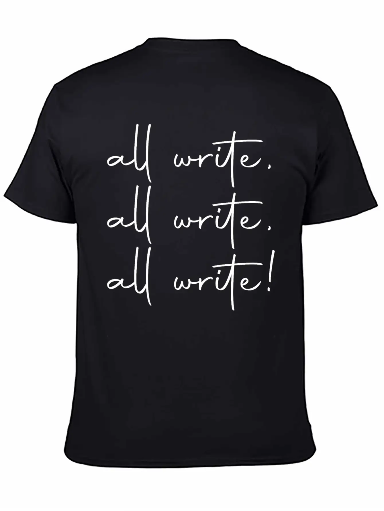 Writer Journalist Gift Book Lover Writing Reading Basic Graphic T-Shirt ¨C Daily Comfort In Soft Cotton