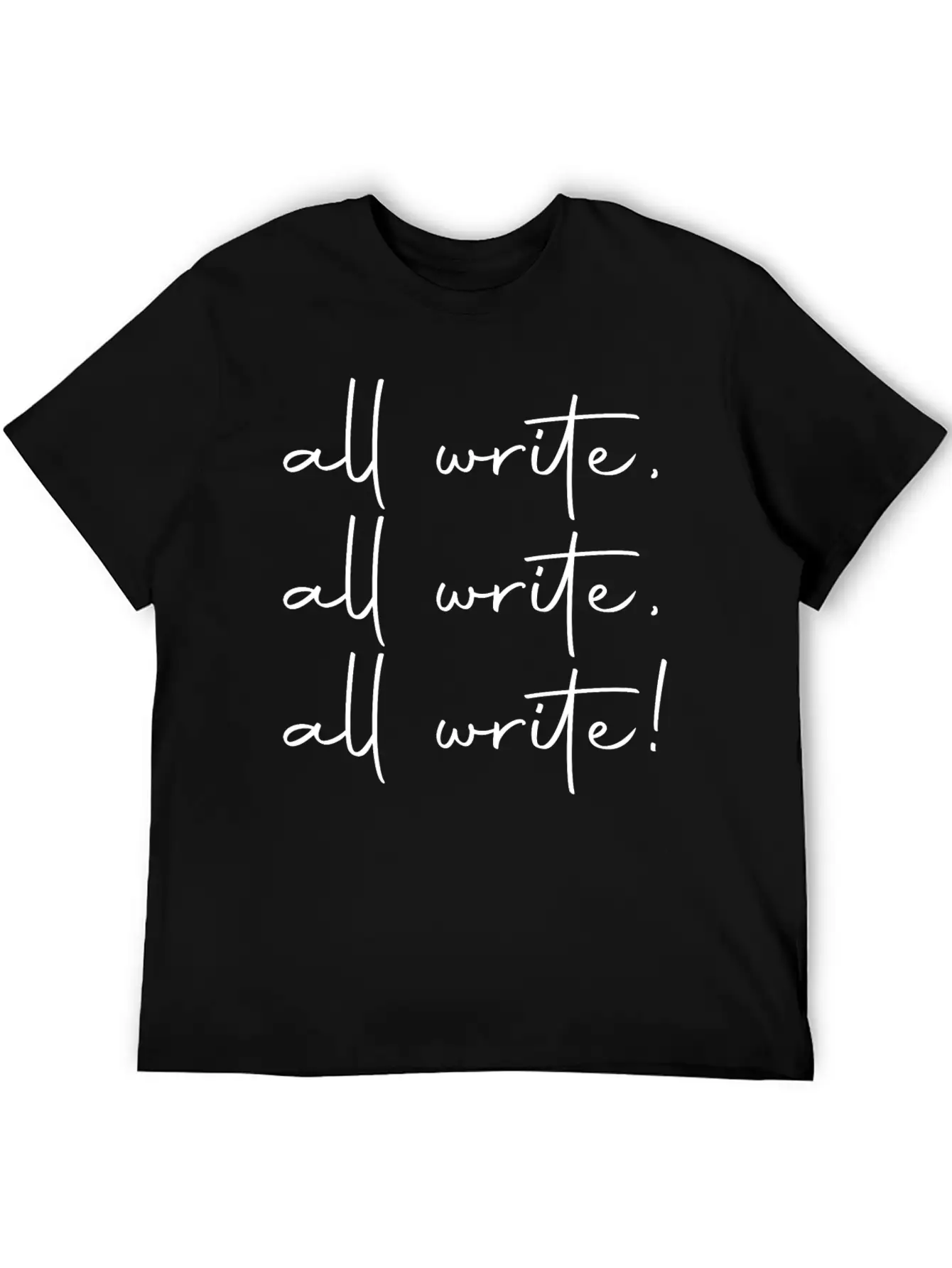 Writer Journalist Gift Book Lover Writing Reading Basic Graphic T-Shirt ¨C Daily Comfort In Soft Cotton