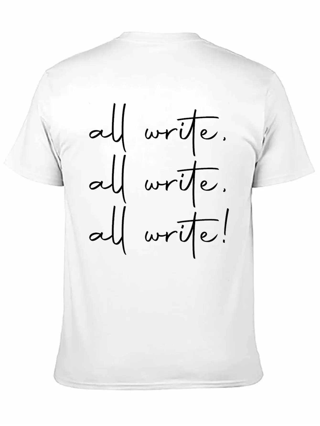 Writer Journalist Gift Book Lover Writing Reading Basic Graphic T-Shirt ¨C Daily Comfort In Soft Cotton