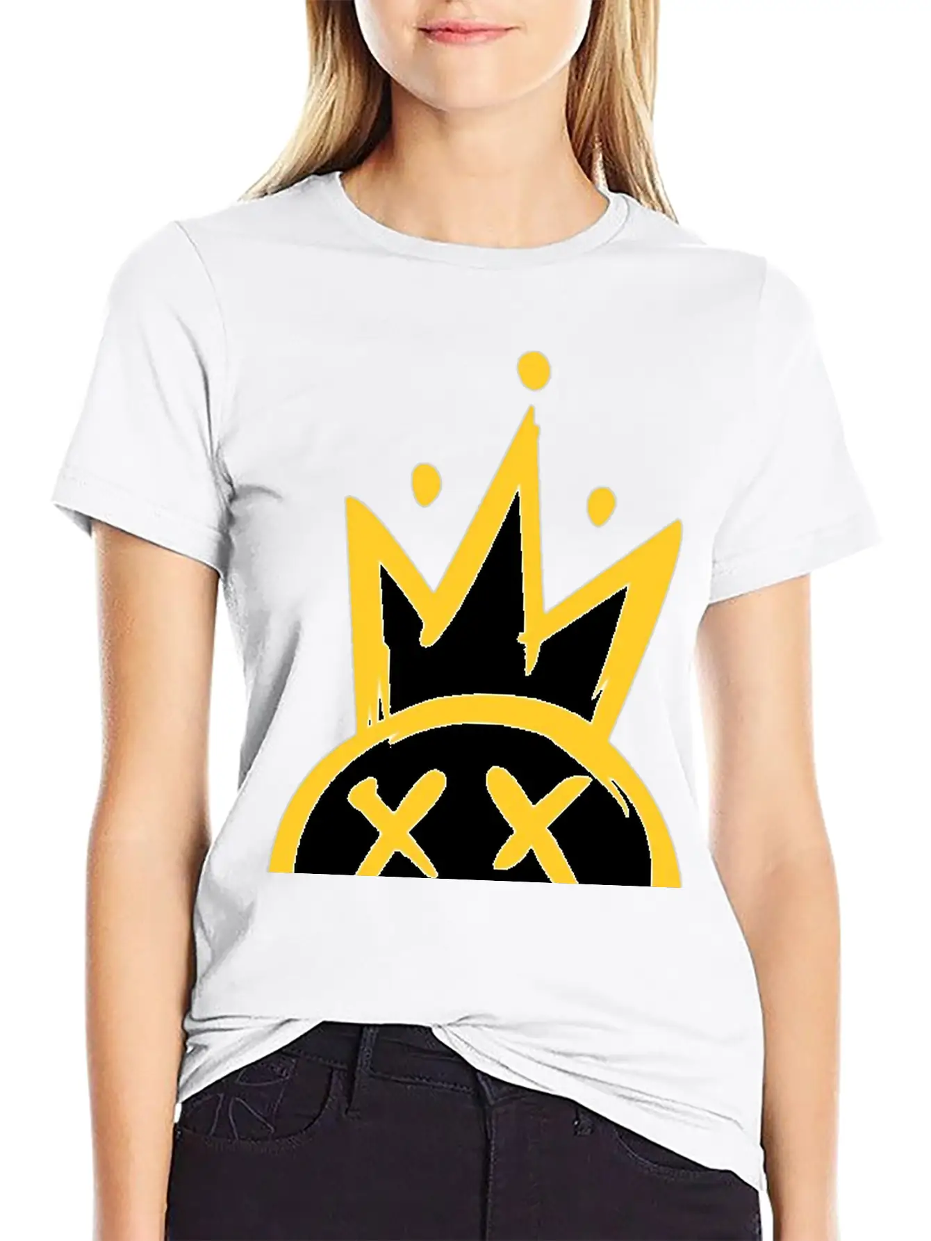 Xx Eyes Face Unisex Casual T-Shirt ¨C Clean Design For Daily Comfort