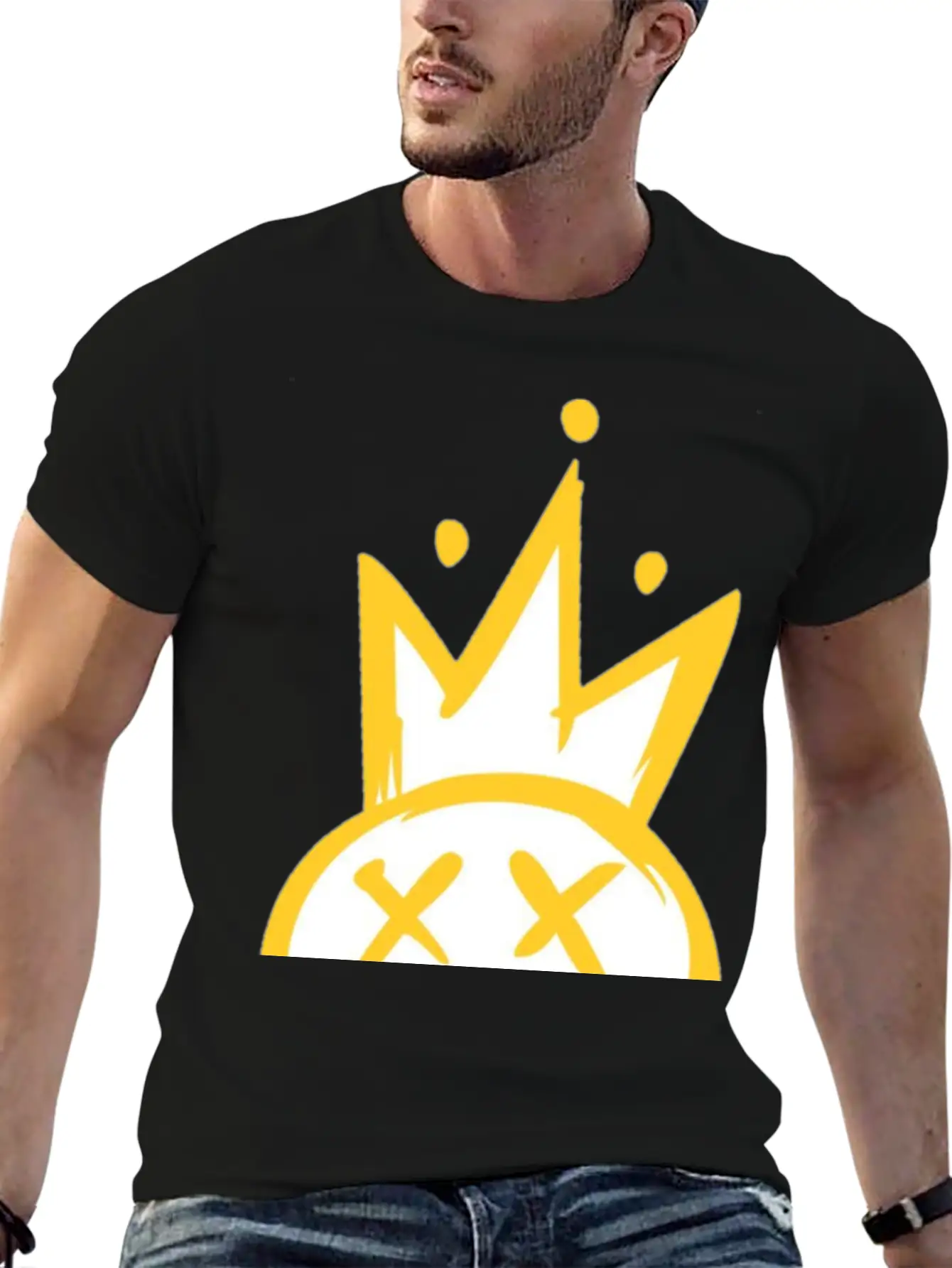 Xx Eyes Face Unisex Casual T-Shirt ¨C Clean Design For Daily Comfort