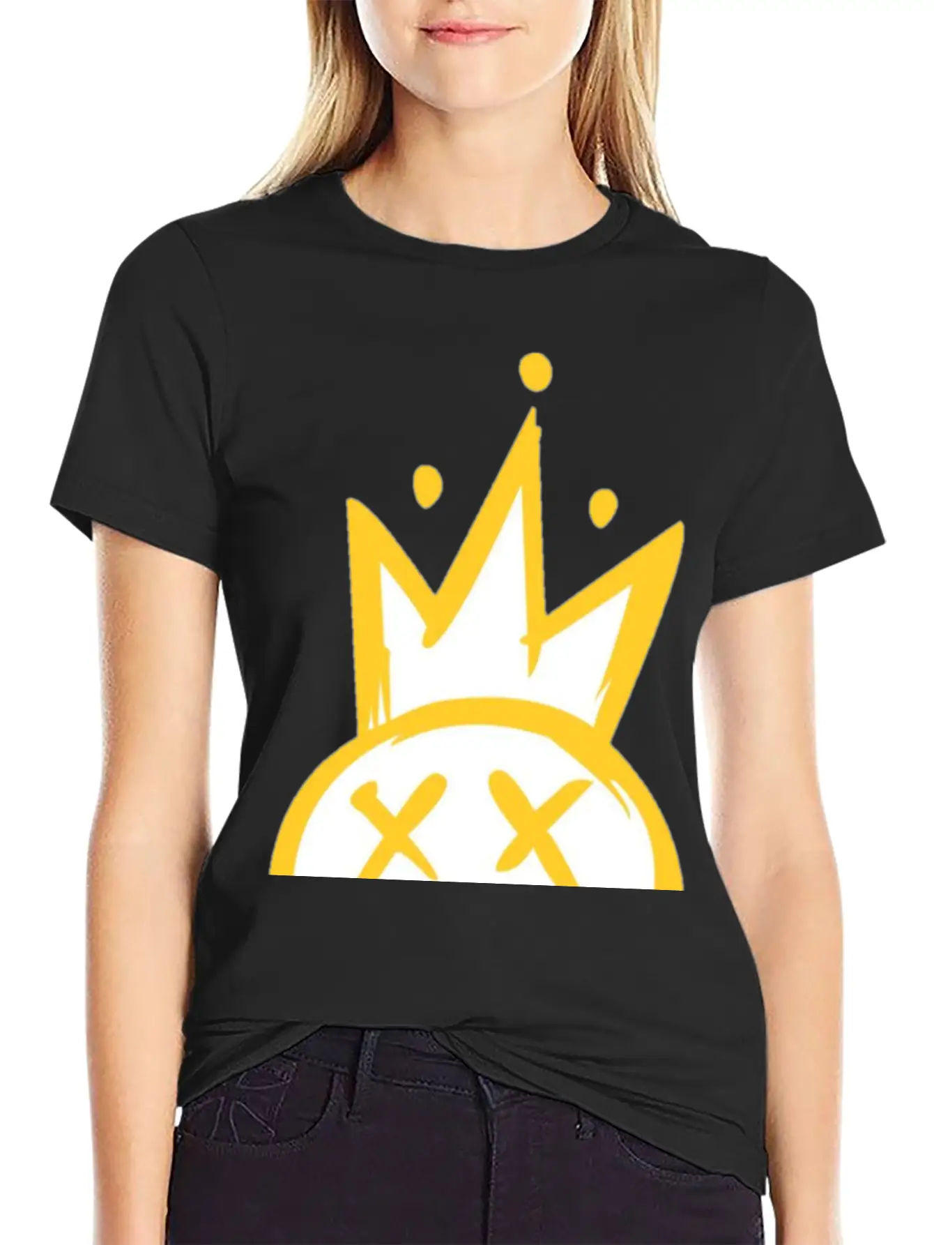 Xx Eyes Face Unisex Casual T-Shirt ¨C Clean Design For Daily Comfort