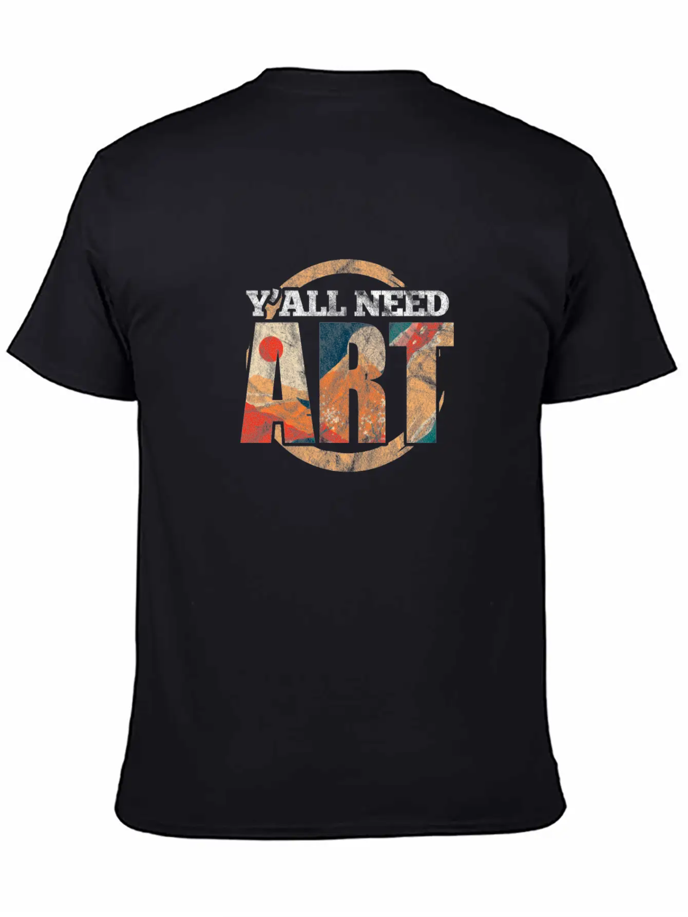 Y'All Need Art Art Teacher Lightweight Cotton T-Shirt ¨C Daily Comfort Graphic Shirt