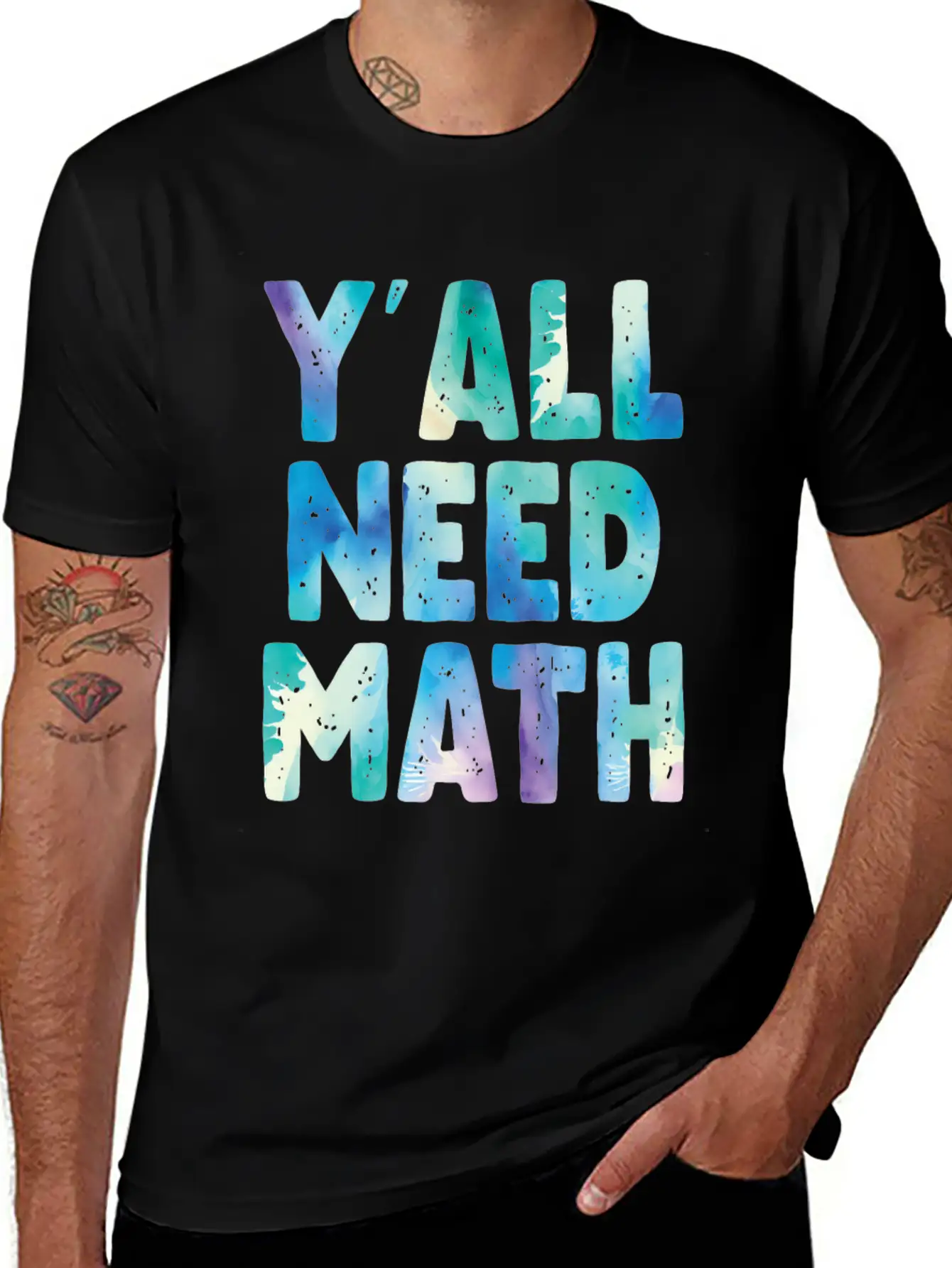 Yall Need Math Teachers Back To School Funny Math Essential Cotton Tee For Daily Outfits ¨C Unisex Style