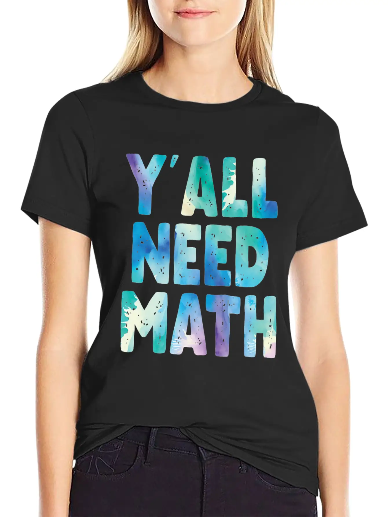 Yall Need Math Teachers Back To School Funny Math Essential Cotton Tee For Daily Outfits ¨C Unisex Style