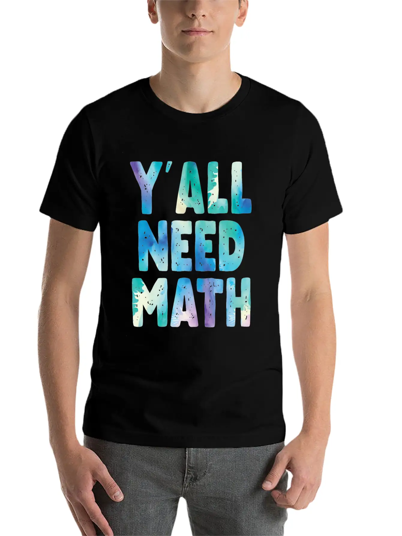 Yall Need Math Teachers Back To School Funny Math Essential Cotton Tee For Daily Outfits ¨C Unisex Style