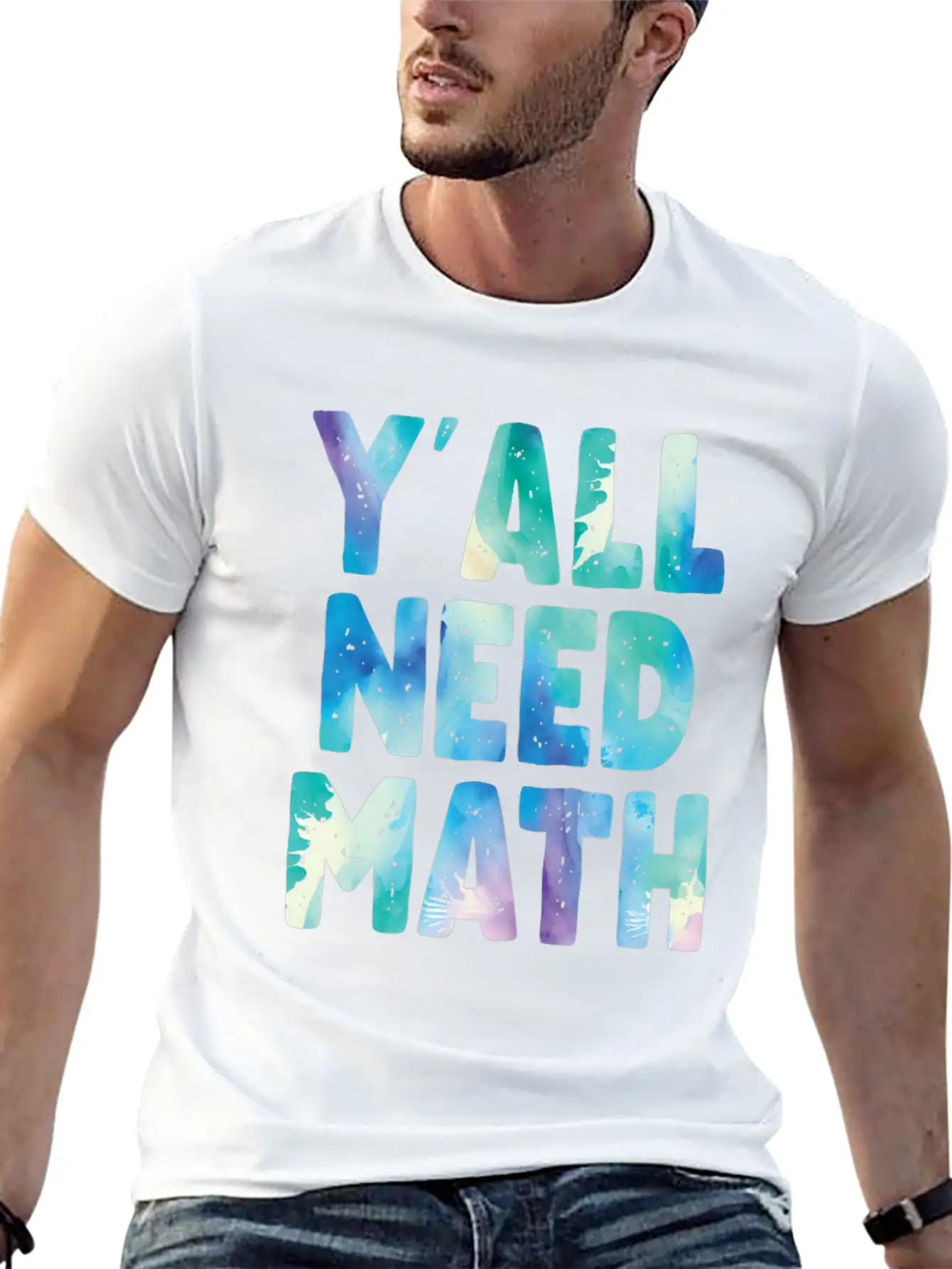 Yall Need Math Teachers Back To School Funny Math Essential Cotton Tee For Daily Outfits ¨C Unisex Style