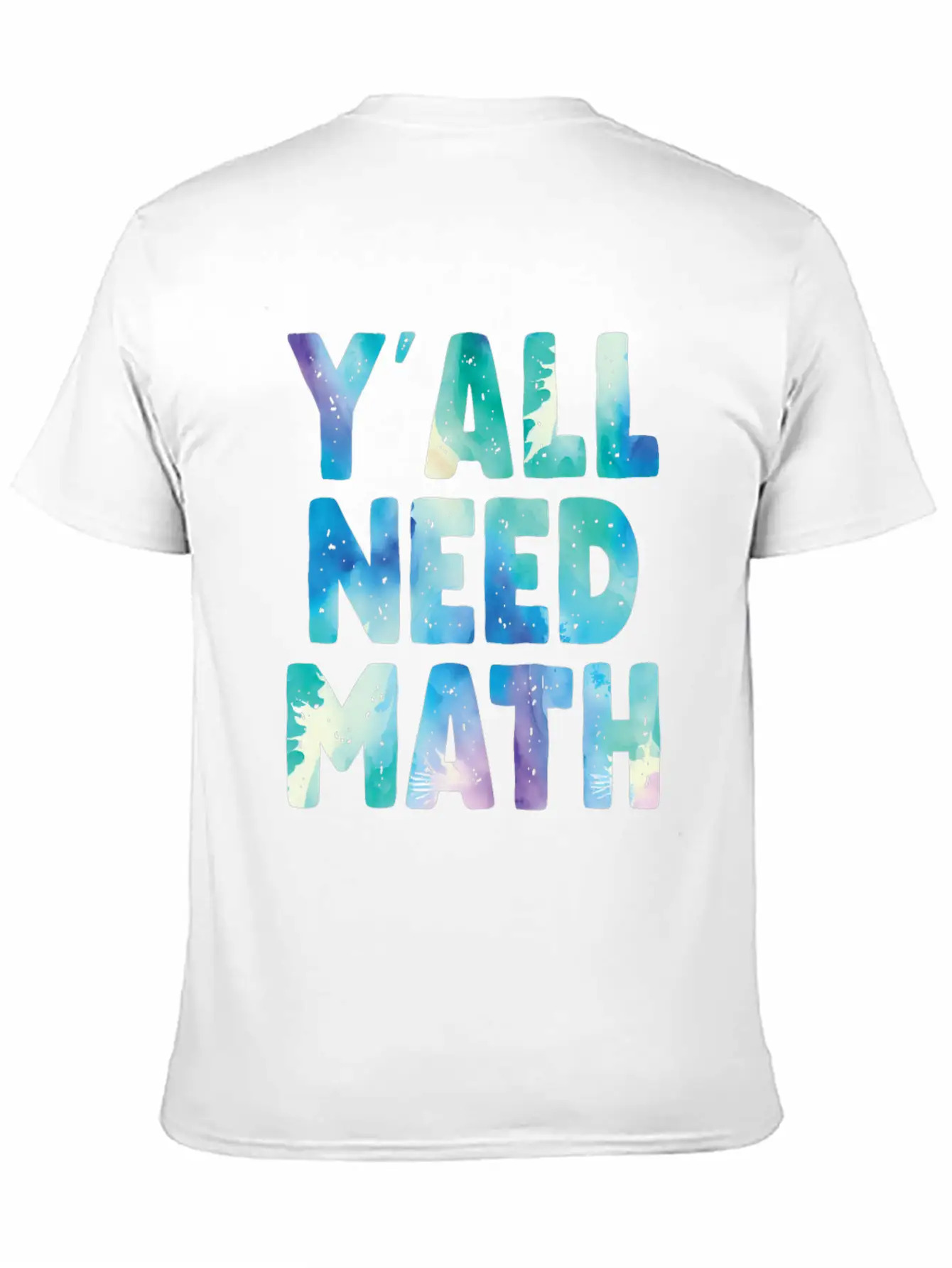 Yall Need Math Teachers Back To School Funny Math Essential Cotton Tee For Daily Outfits ¨C Unisex Style