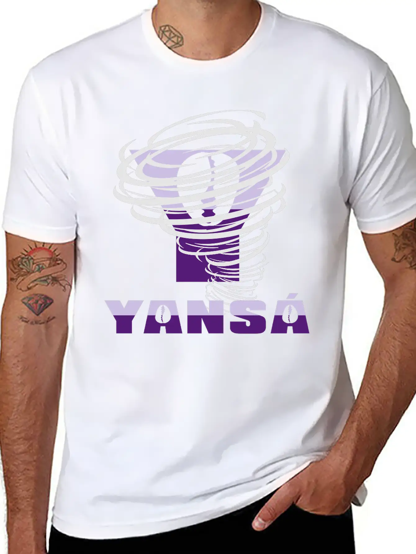 Yansa Hurricane Shirt 03 - Oya Basic Graphic T-Shirt ¨C Daily Comfort In Soft Cotton