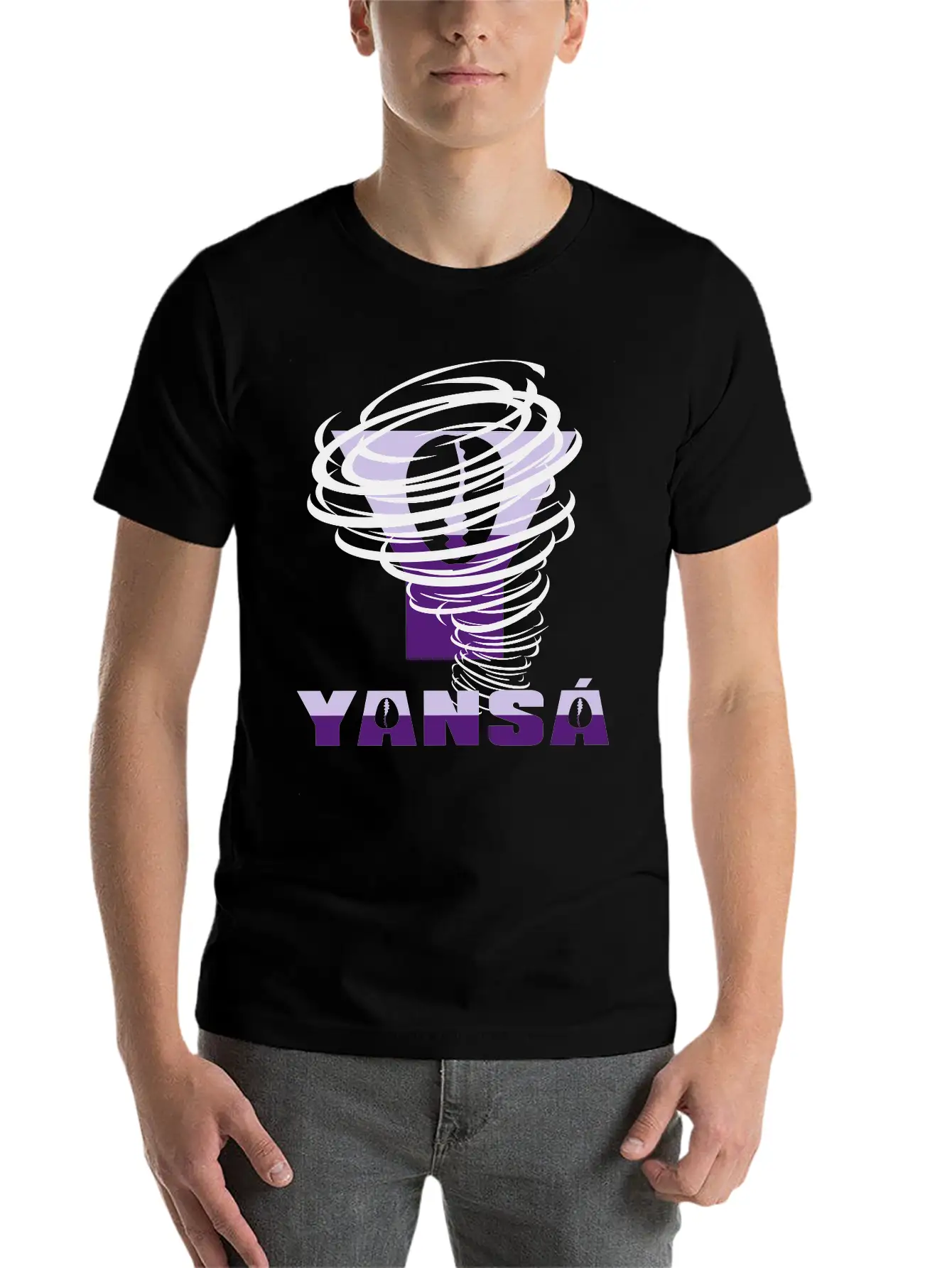 Yansa Hurricane Shirt 03 - Oya Basic Graphic T-Shirt ¨C Daily Comfort In Soft Cotton