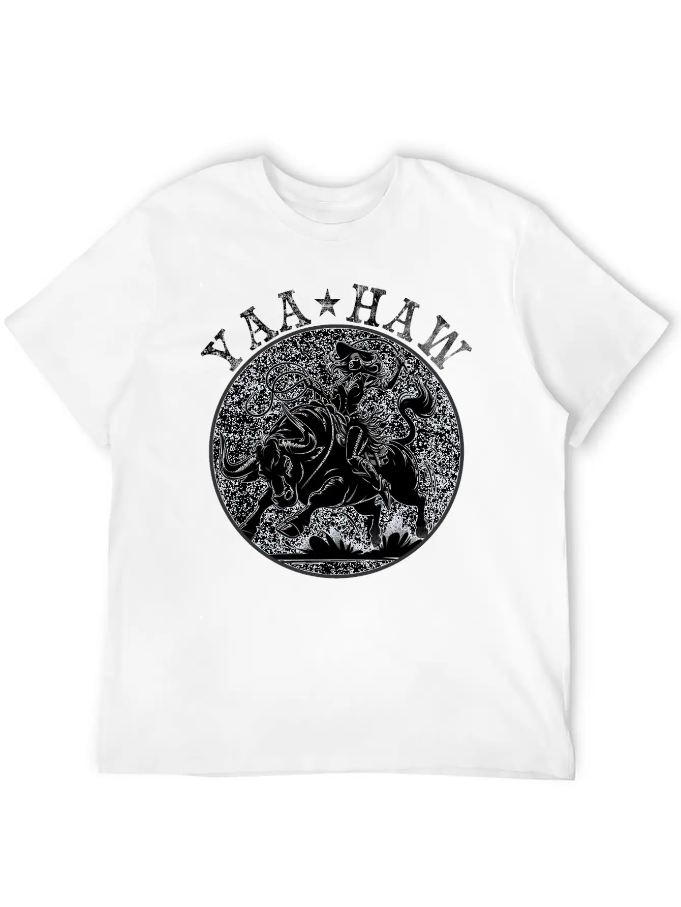 Yeehaw Howdy Girl Riding Shirt Unisex Casual T-Shirt ¨C Clean Design For Daily Comfort