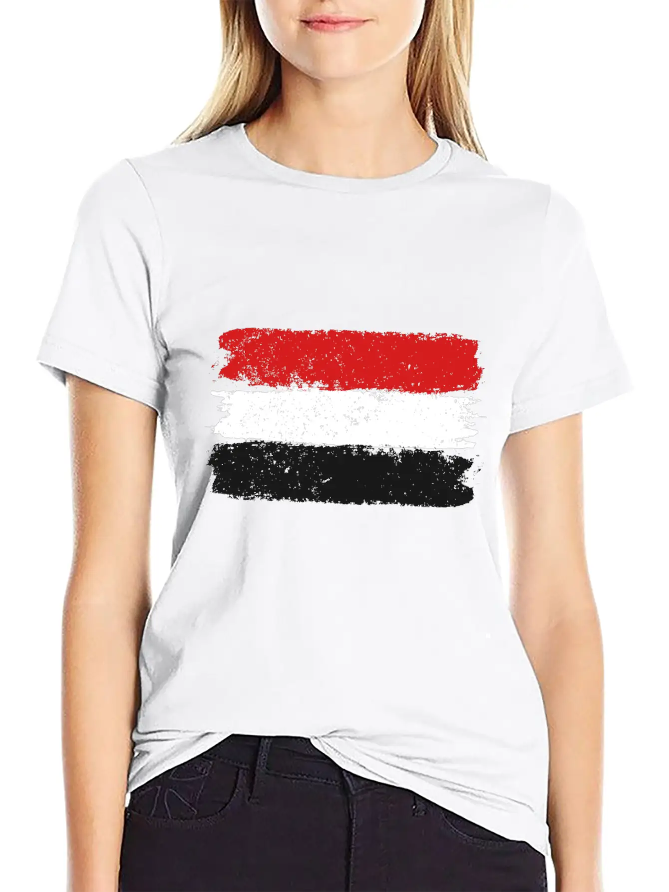 Yemen Flag Basic Graphic T-Shirt ¨C Daily Comfort In Soft Cotton