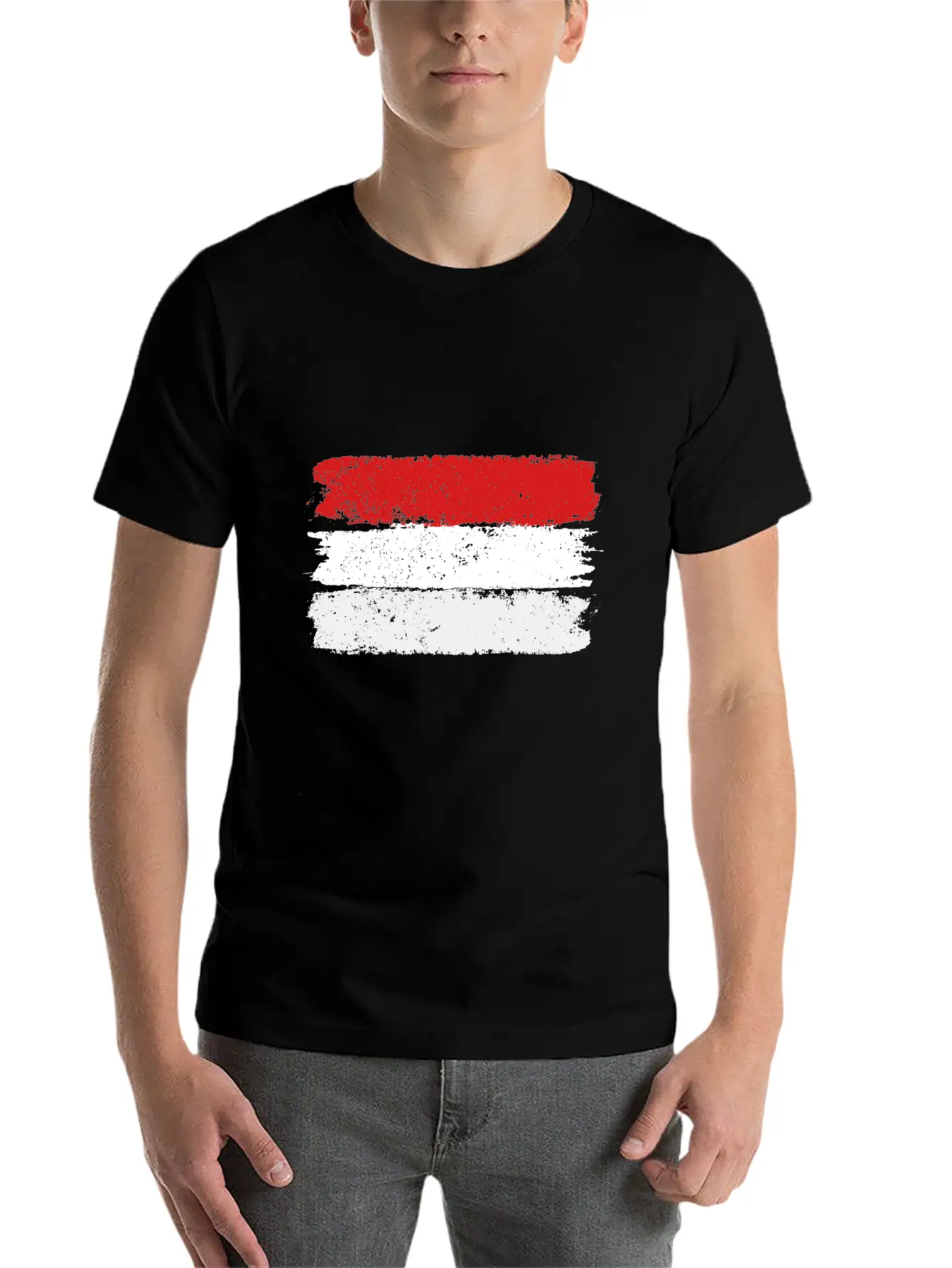Yemen Flag Basic Graphic T-Shirt ¨C Daily Comfort In Soft Cotton