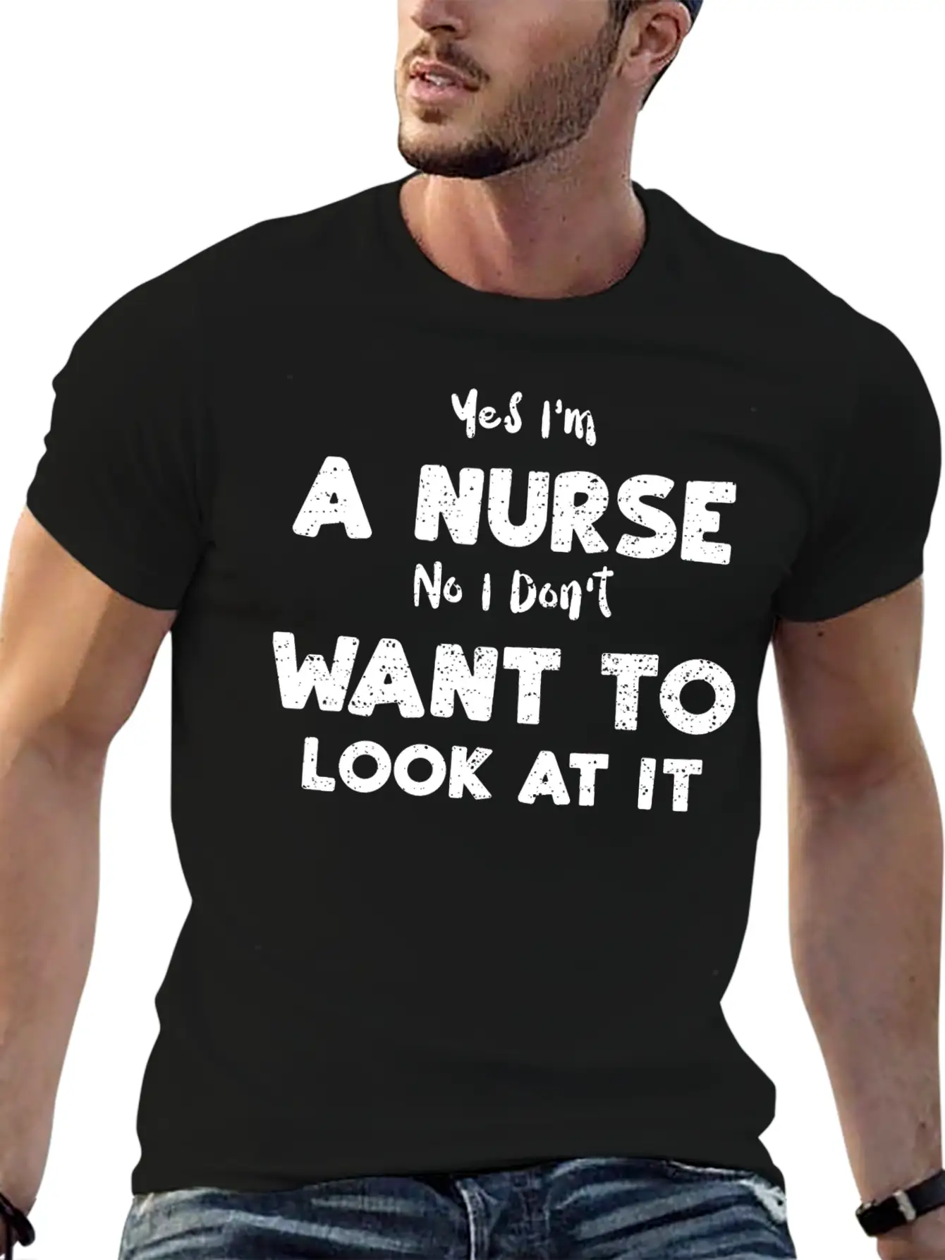 Yes I'm A Nurse No I Don't Want... Essential Cotton Tee For Daily Outfits ¨C Unisex Style