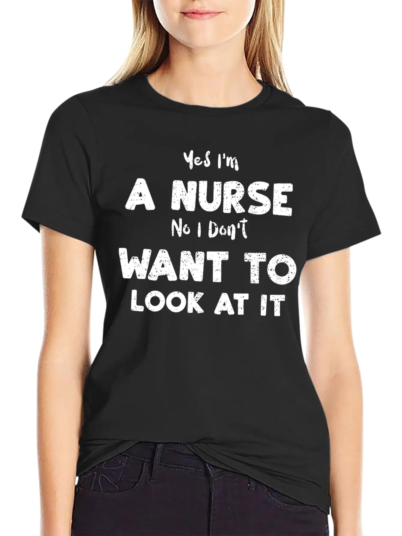 Yes I'm A Nurse No I Don't Want... Essential Cotton Tee For Daily Outfits ¨C Unisex Style