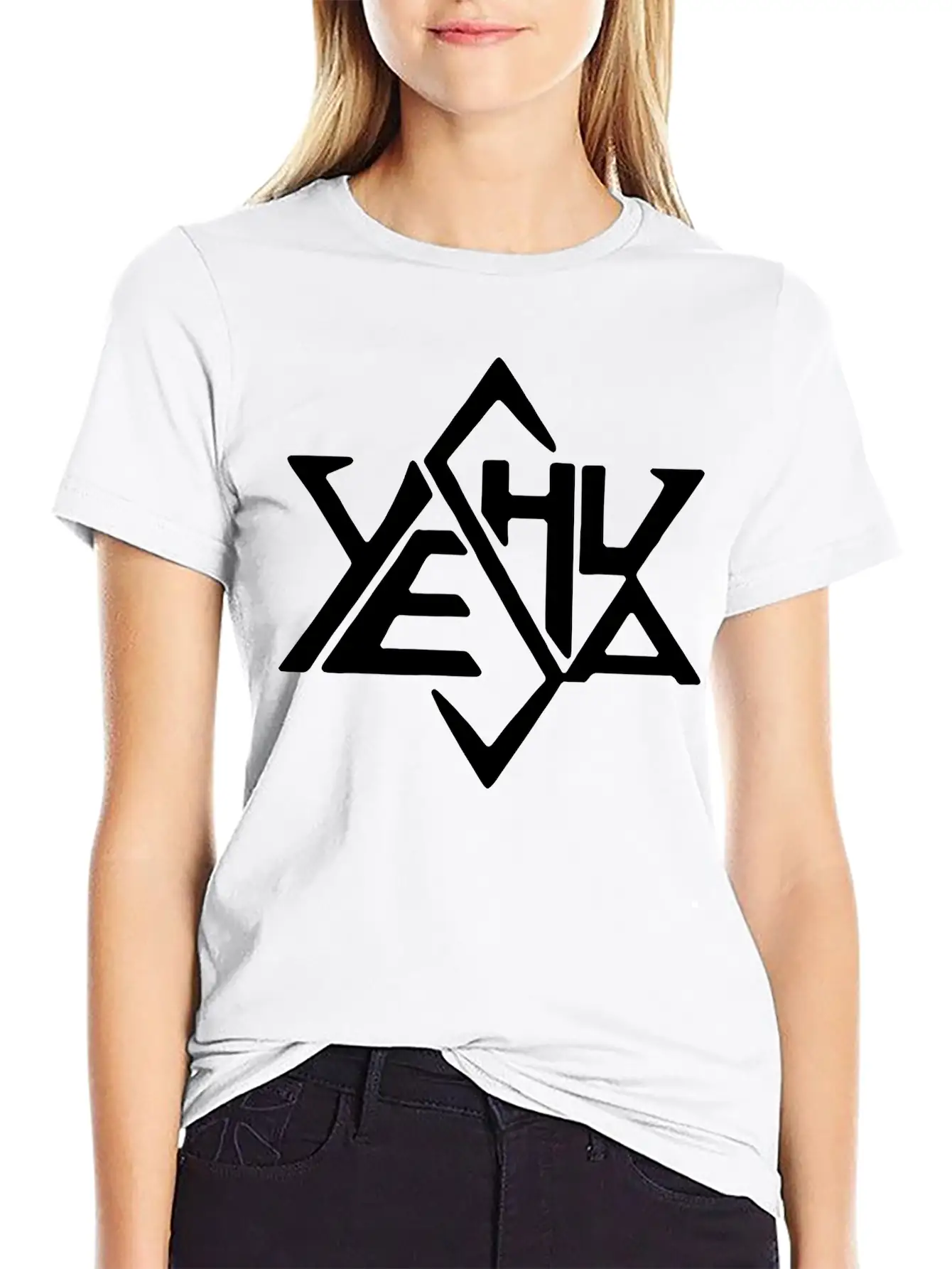 Yeshua Star Unisex Casual T-Shirt ¨C Clean Design For Daily Comfort