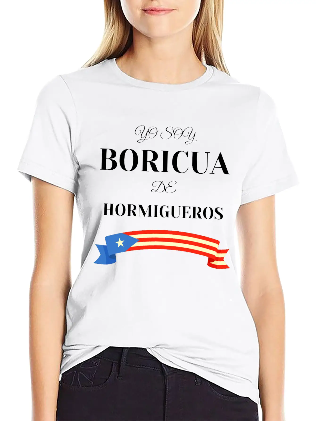 Yo Soy Boricua De Hormigueros Puerto Rico Basic Graphic T-Shirt ¨C Daily Comfort In Soft Cotton