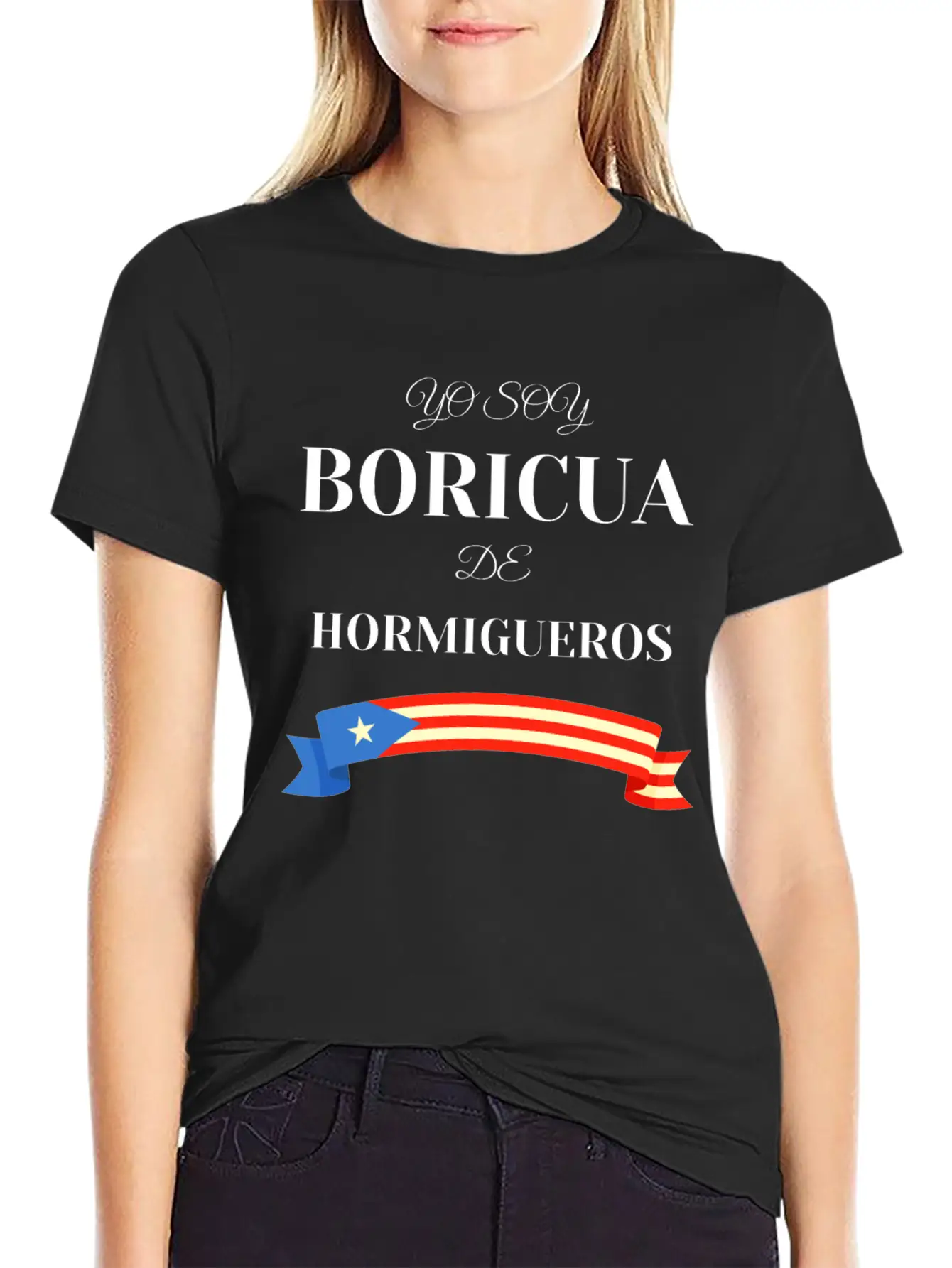 Yo Soy Boricua De Hormigueros Puerto Rico Basic Graphic T-Shirt ¨C Daily Comfort In Soft Cotton