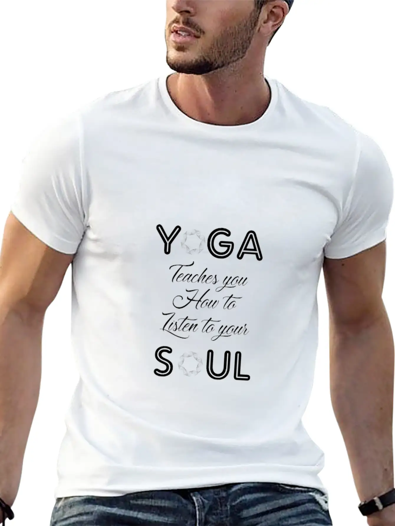 Yoga And Soul Essential Cotton Tee For Daily Outfits ¨C Unisex Style
