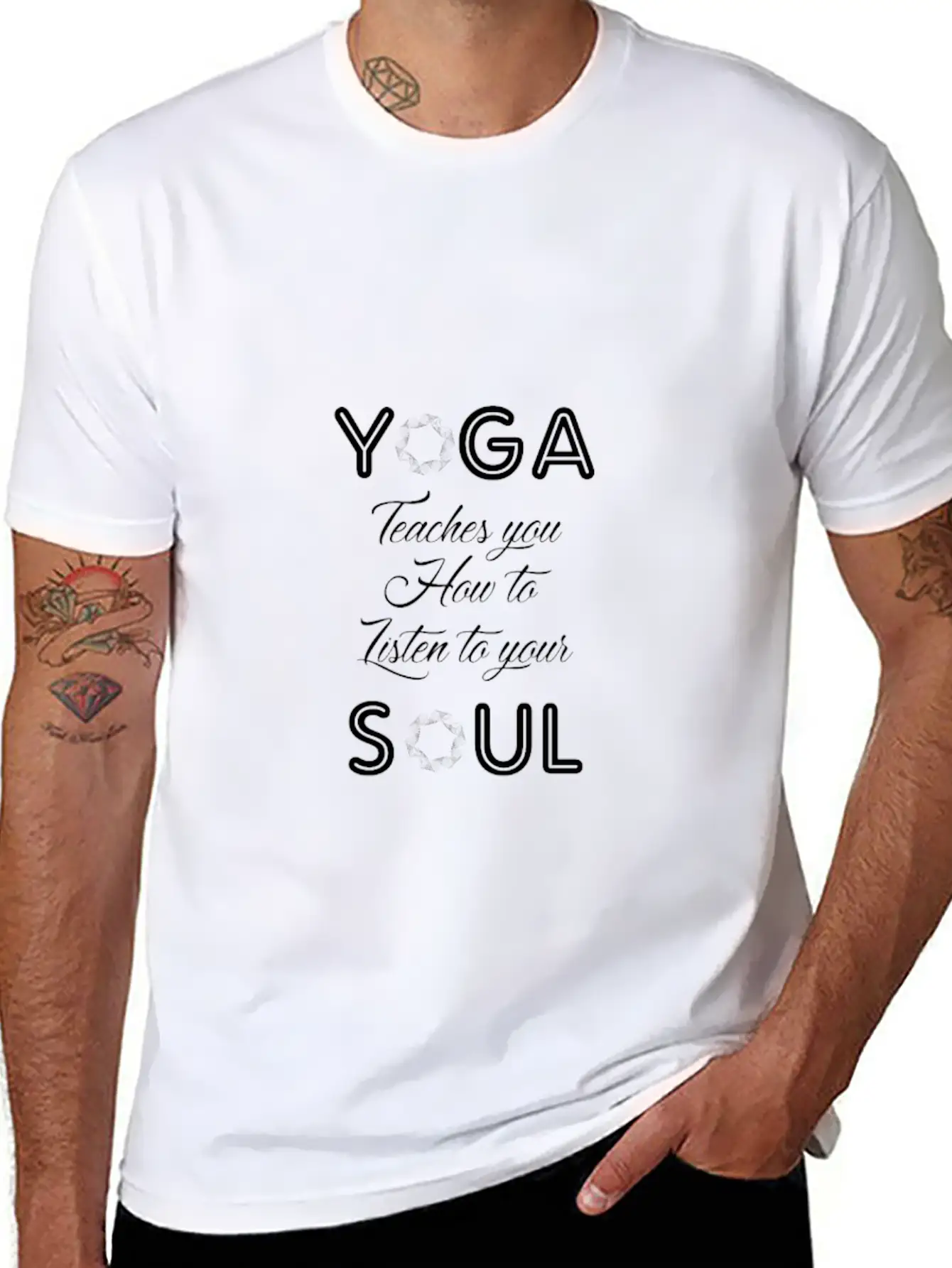 Yoga And Soul Essential Cotton Tee For Daily Outfits ¨C Unisex Style