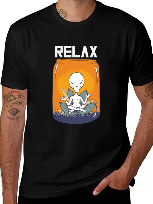 Yoga Meditation Relax Unisex Casual T-Shirt ¨C Clean Design For Daily Comfort