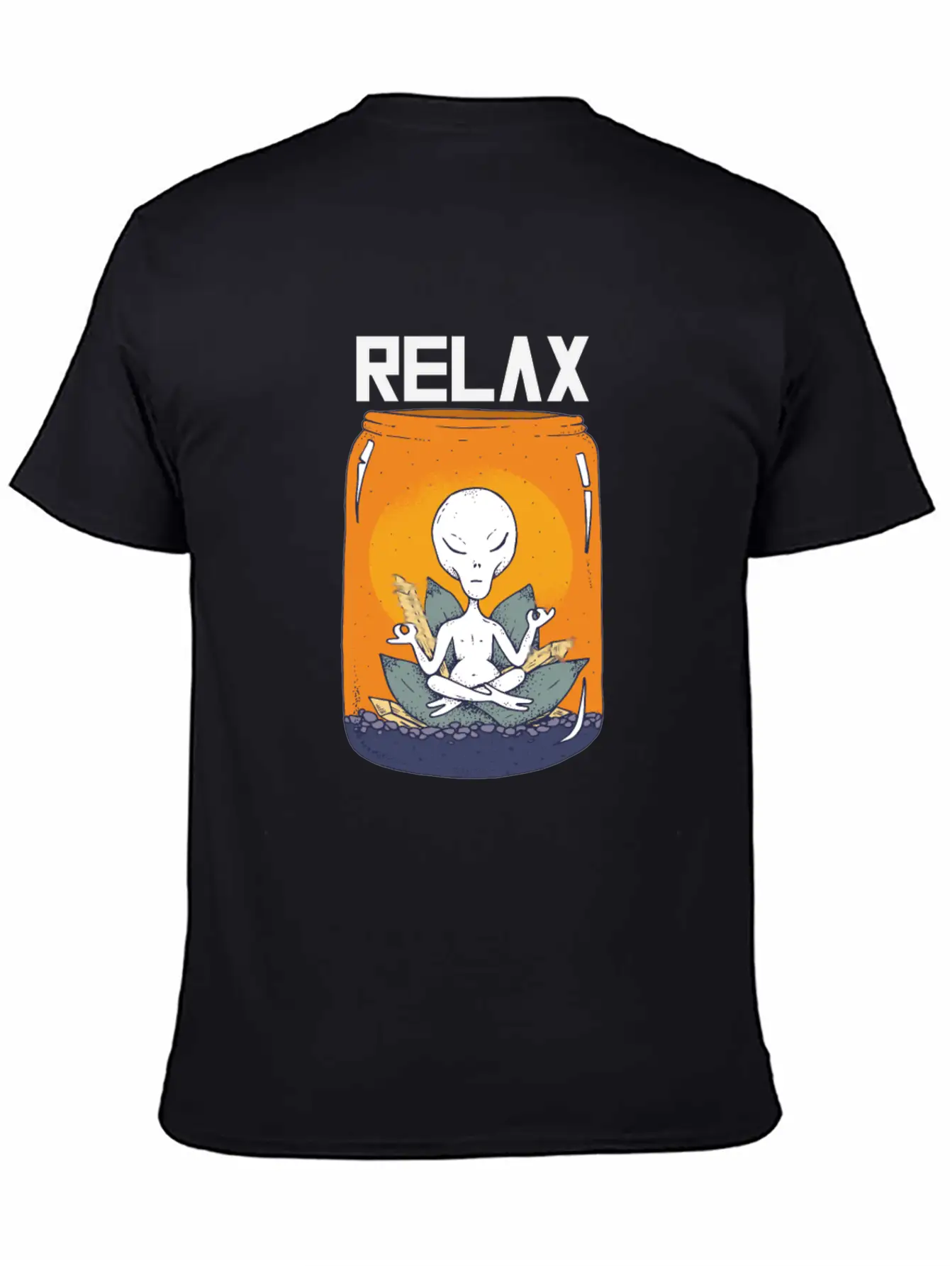 Yoga Meditation Relax Unisex Casual T-Shirt ¨C Clean Design For Daily Comfort