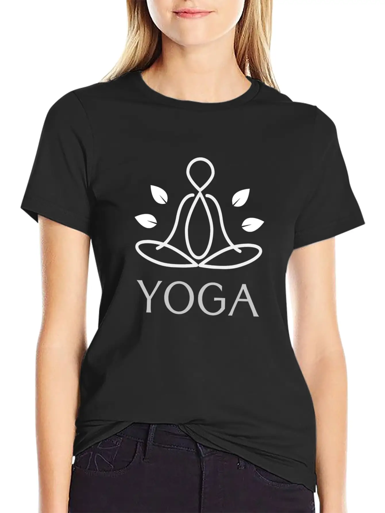 Yoga Meditation Relaxation Spirit Gift Sport Basic Graphic T-Shirt ¨C Daily Comfort In Soft Cotton