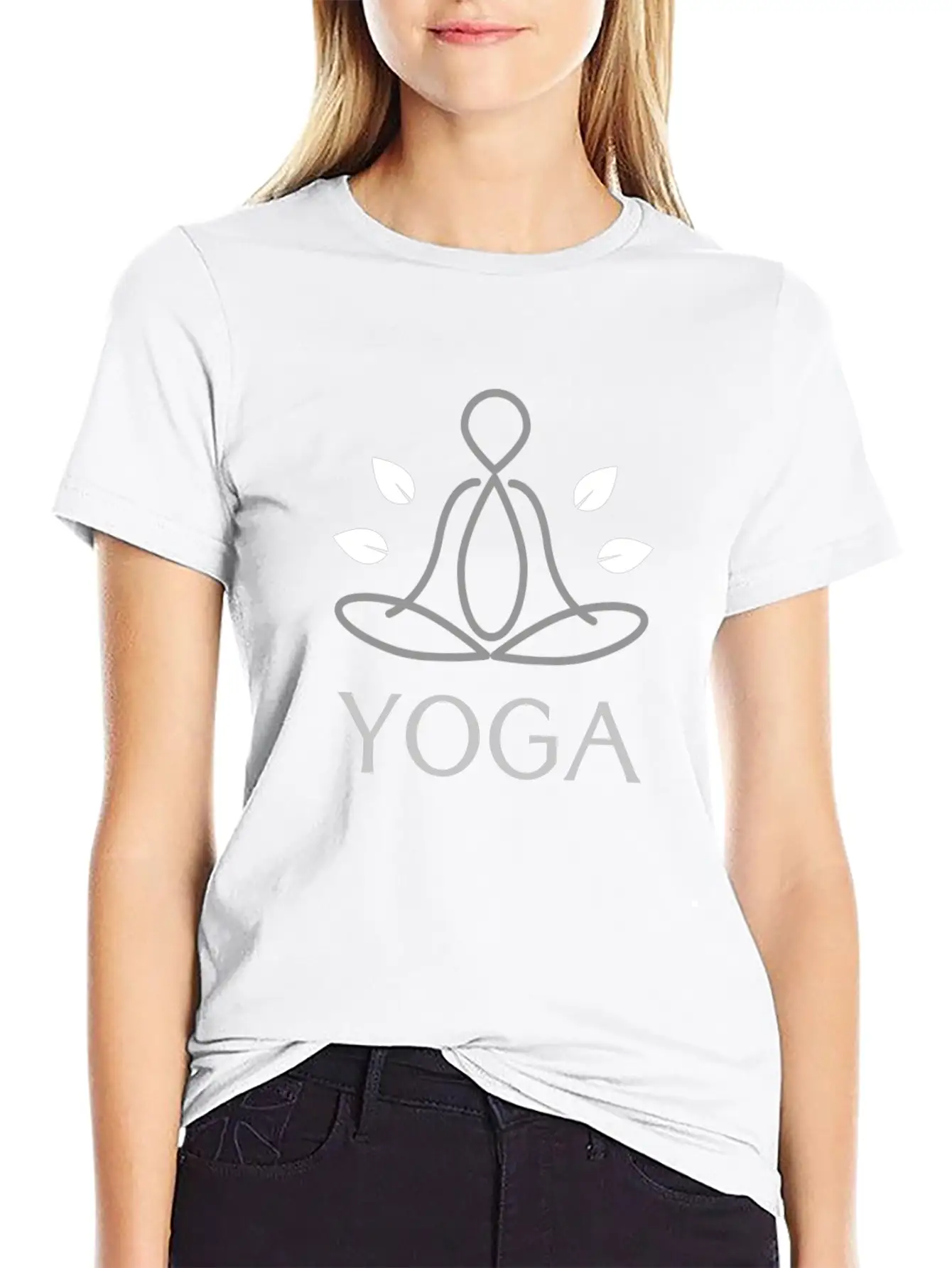 Yoga Meditation Relaxation Spirit Gift Sport Basic Graphic T-Shirt ¨C Daily Comfort In Soft Cotton