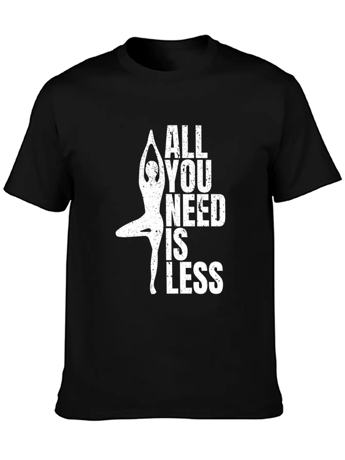 Yoga Unisex Casual T-Shirt ¨C Clean Design For Daily Comfort