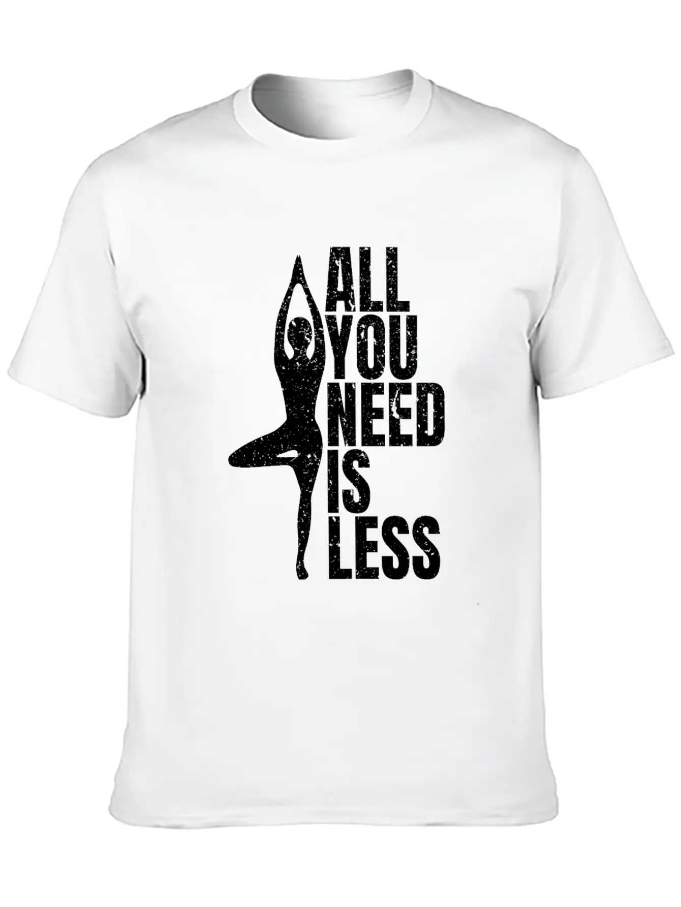 Yoga Unisex Casual T-Shirt ¨C Clean Design For Daily Comfort