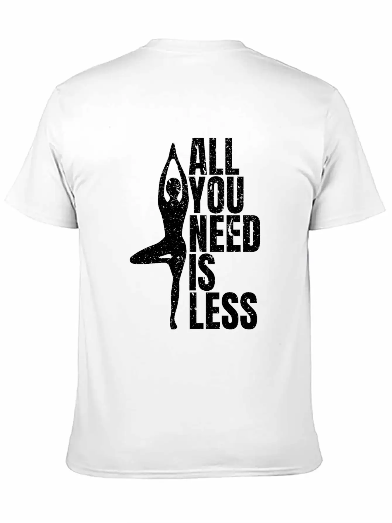 Yoga Unisex Casual T-Shirt ¨C Clean Design For Daily Comfort