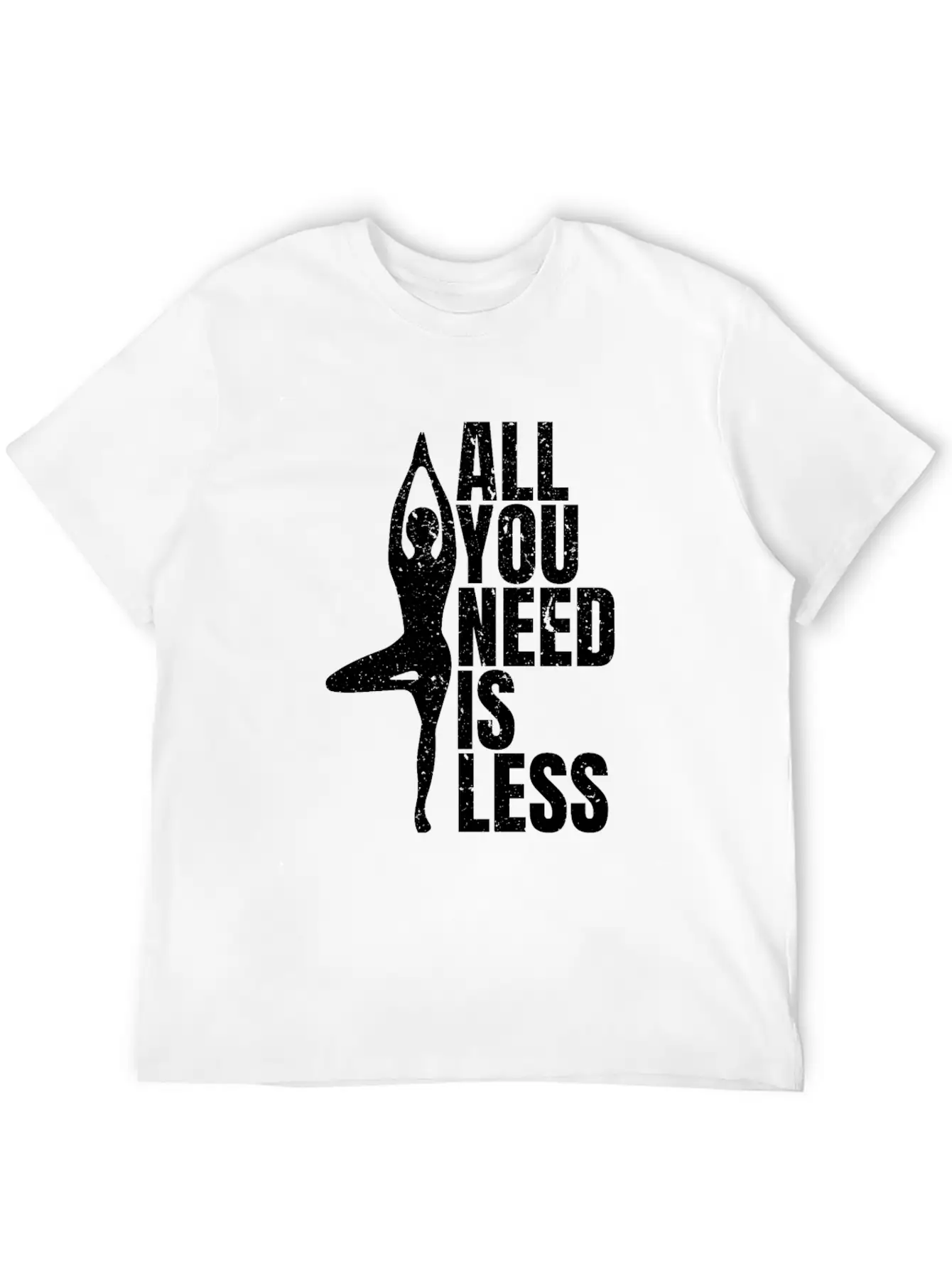 Yoga Unisex Casual T-Shirt ¨C Clean Design For Daily Comfort