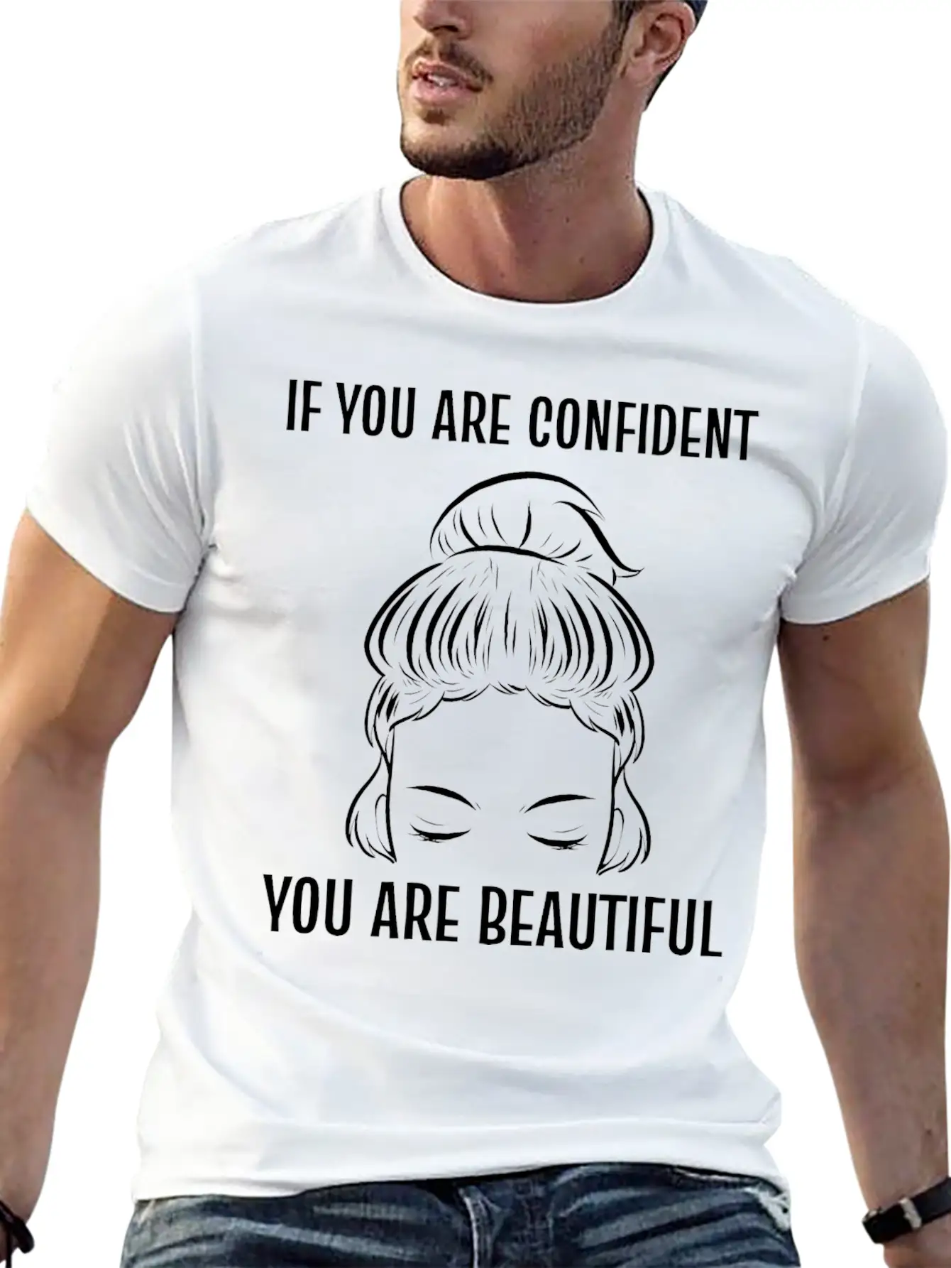 You Are Confident Confident Woman Gift Essential Cotton Tee For Daily Outfits ¨C Unisex Style