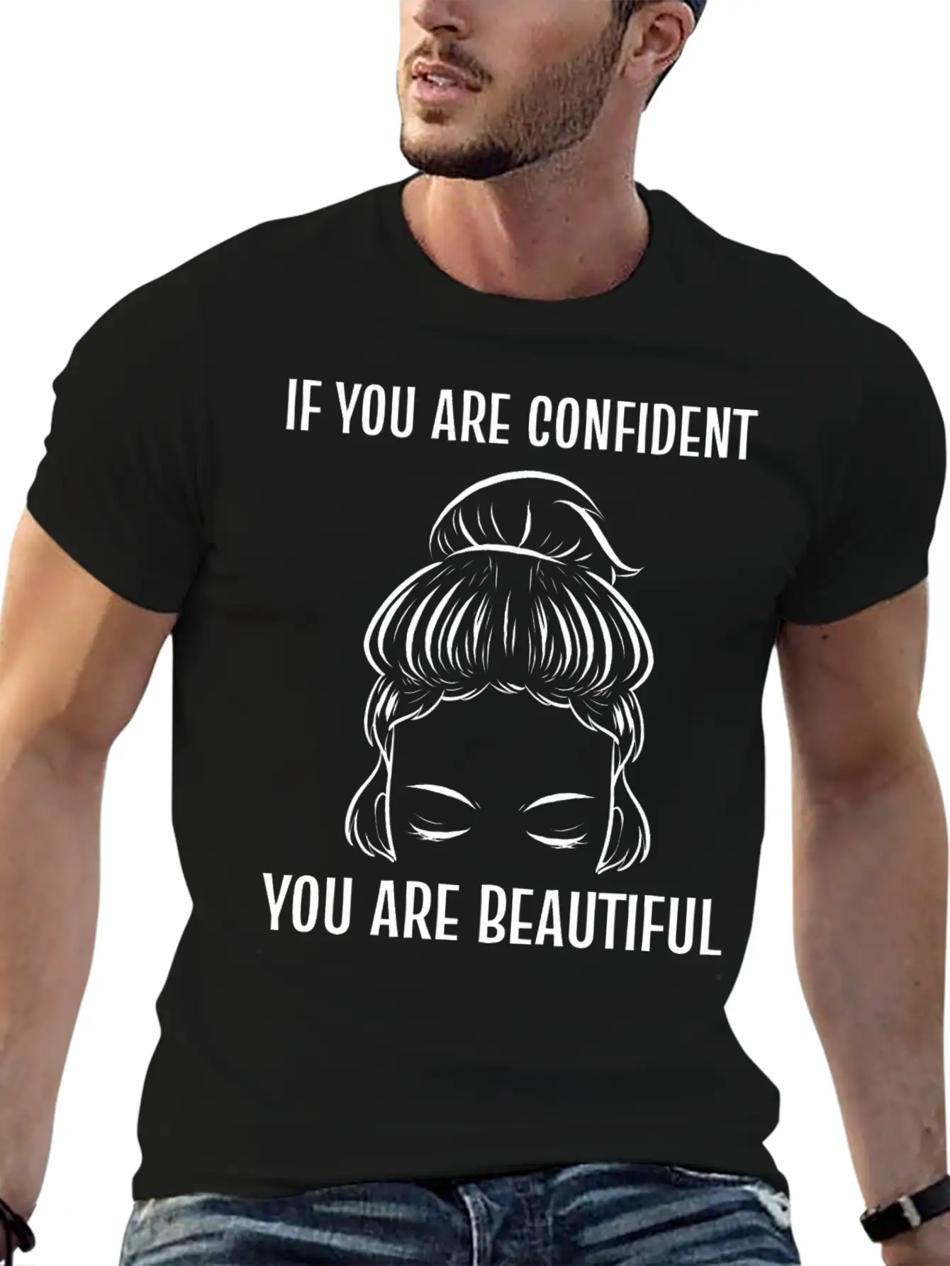 You Are Confident Confident Woman Gift Essential Cotton Tee For Daily Outfits ¨C Unisex Style