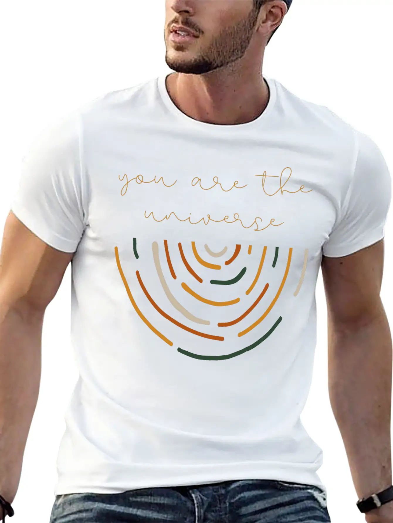 You Are The Universe Basic Graphic T-Shirt ¨C Daily Comfort In Soft Cotton