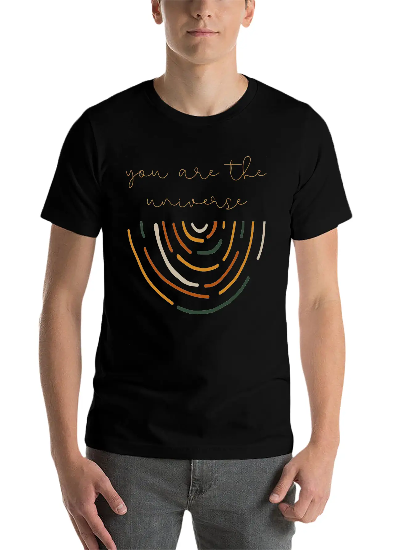 You Are The Universe Basic Graphic T-Shirt ¨C Daily Comfort In Soft Cotton