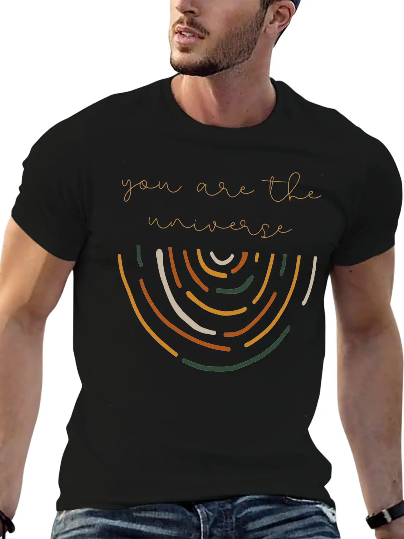You Are The Universe Basic Graphic T-Shirt ¨C Daily Comfort In Soft Cotton