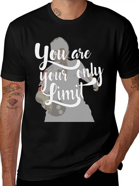 You Are Your Only Limit Shirt As Gift Idea Soft Cotton Short Sleeve Tee ¨C Unisex Wardrobe Staple