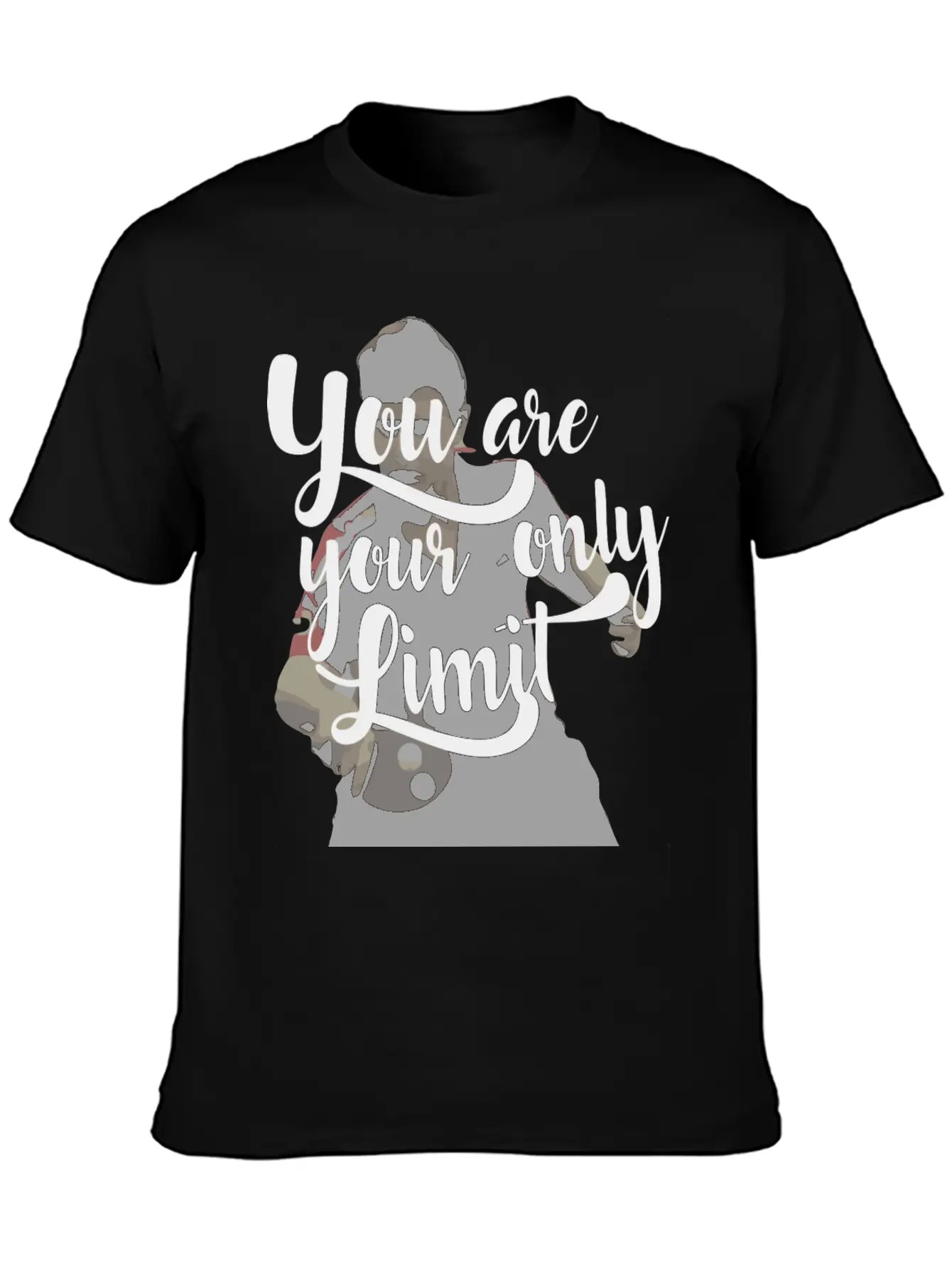 You Are Your Only Limit Shirt As Gift Idea Soft Cotton Short Sleeve Tee ¨C Unisex Wardrobe Staple