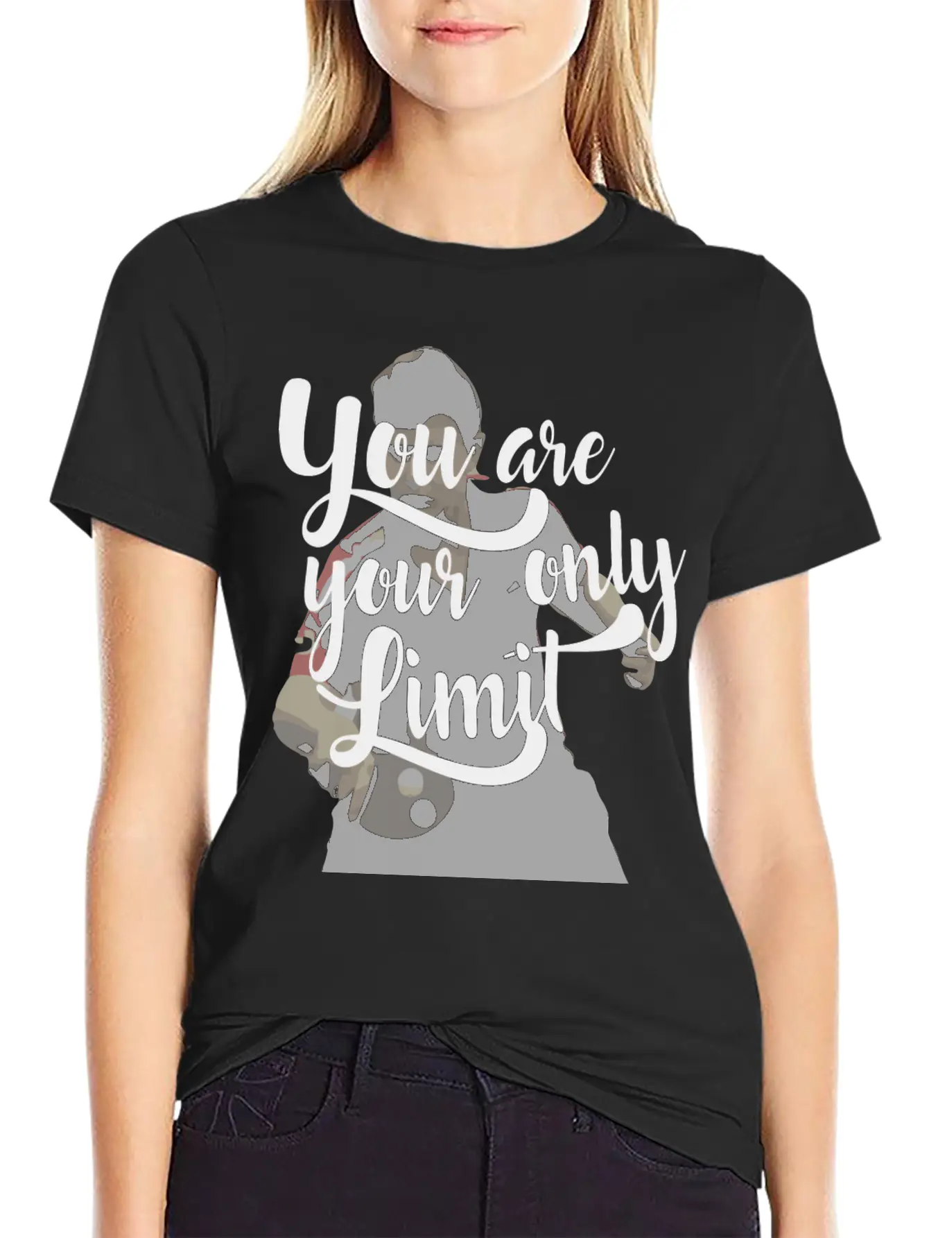 You Are Your Only Limit Shirt As Gift Idea Soft Cotton Short Sleeve Tee ¨C Unisex Wardrobe Staple
